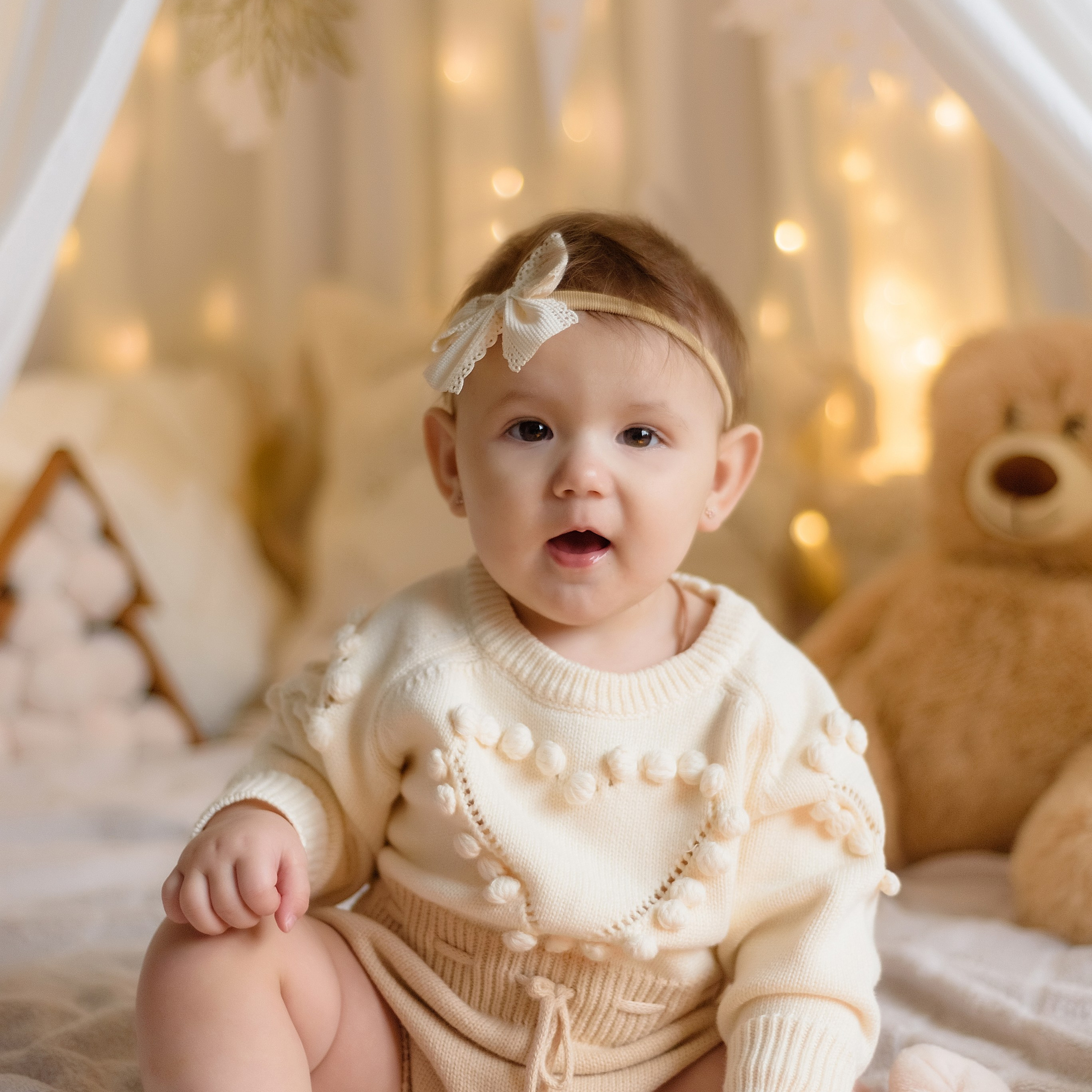 Новогодняя фотосессия «Сказочный шатер» Каролина