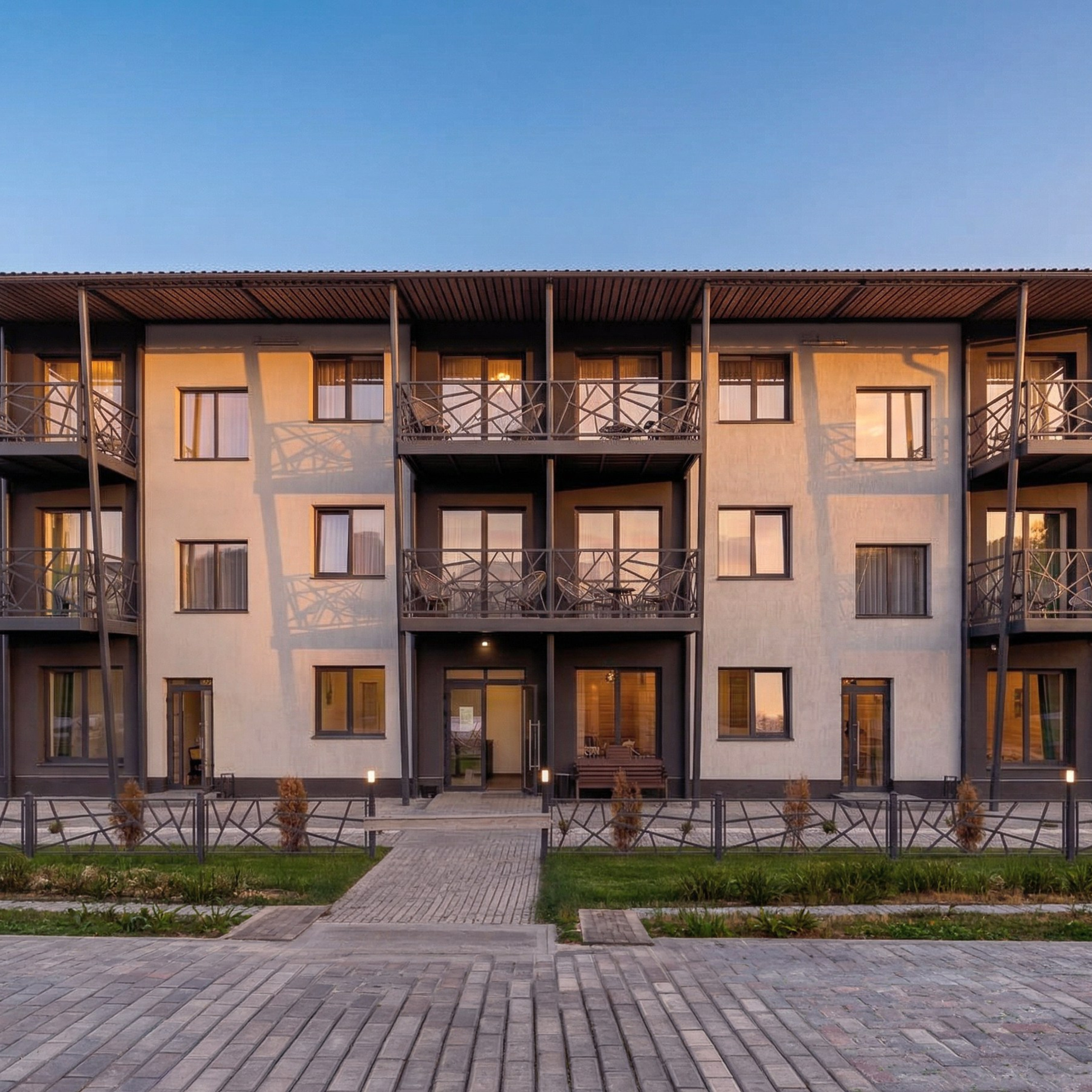 ОТЕЛЬ ОЛЬГА. Манжерок. Озерное