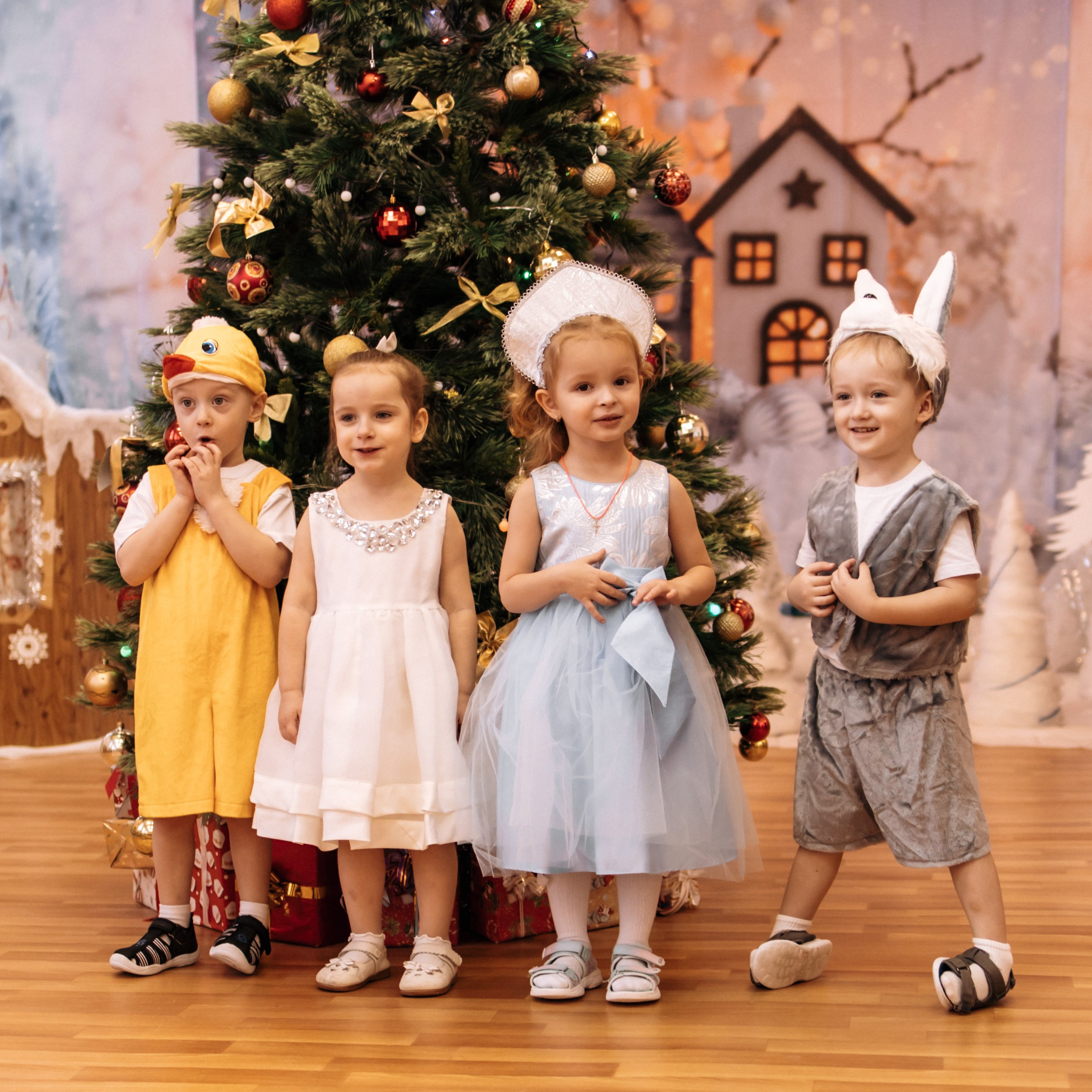 Новогодний утренник г. Заречный