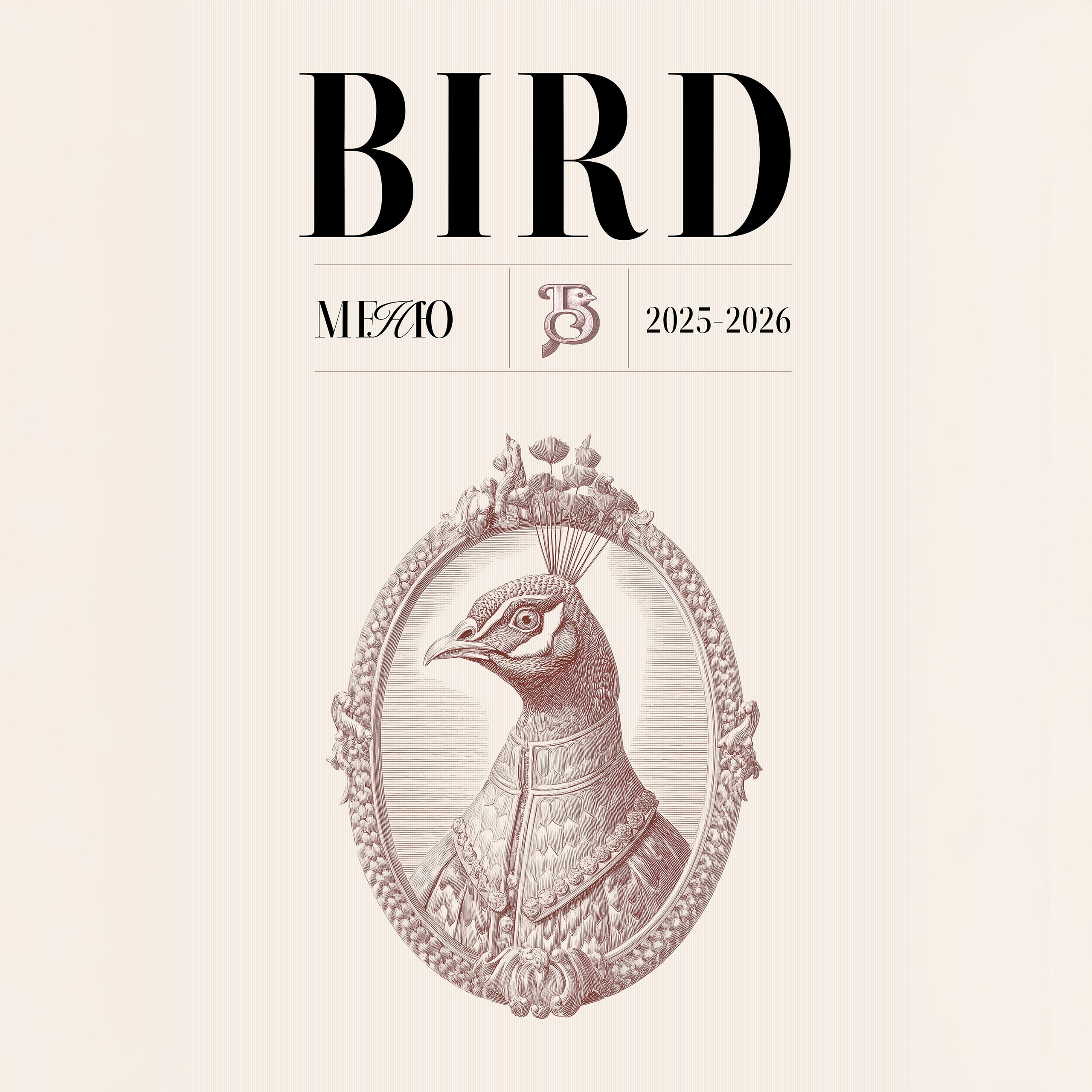 Дизайн меню Bird