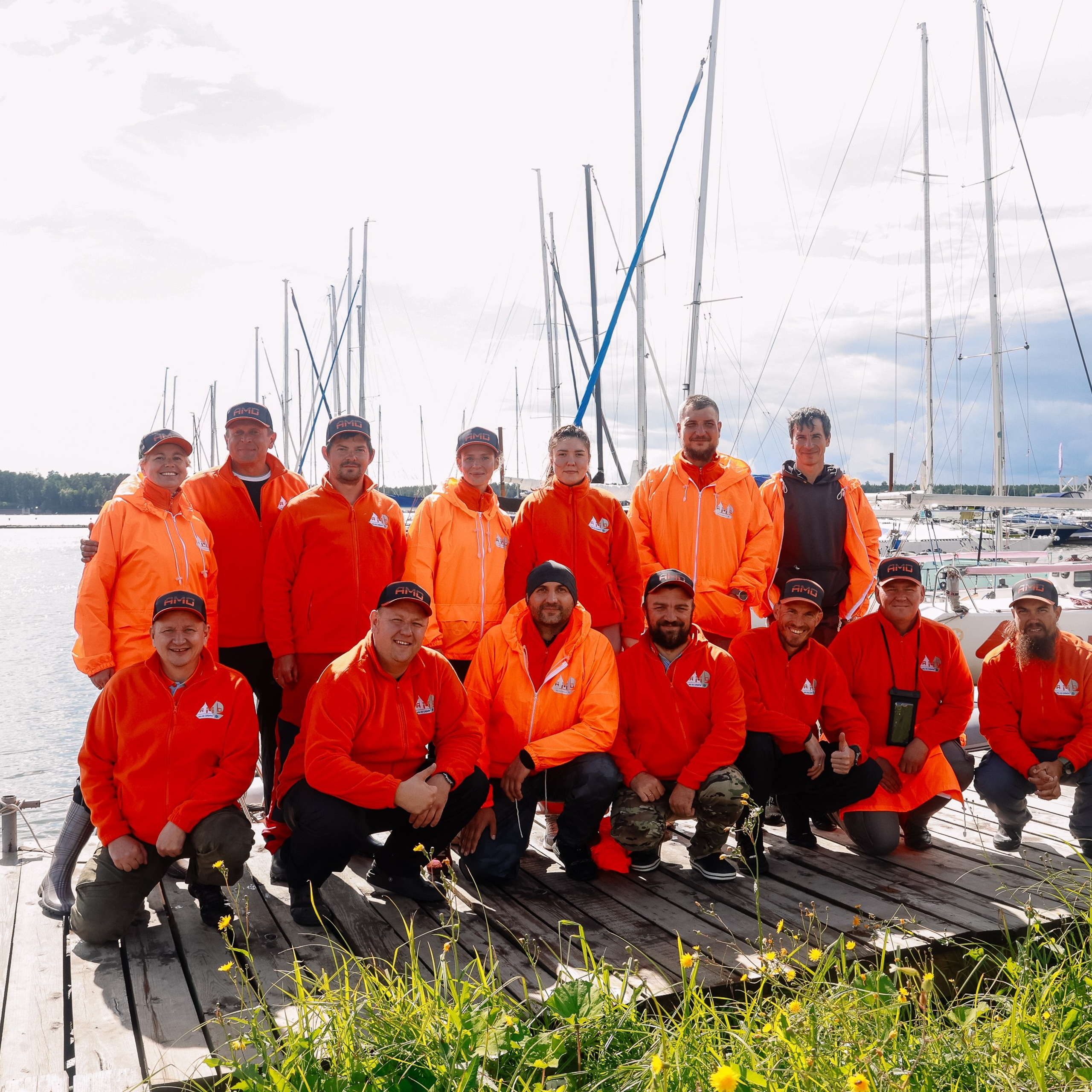 Корпоратив AMD на Регате