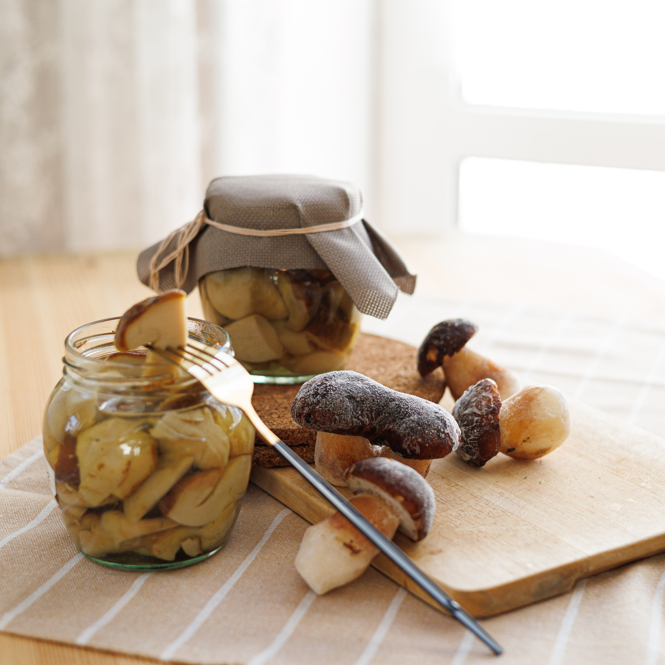 Съёмка для каталога грибной и ягодной продукции LesnoFF