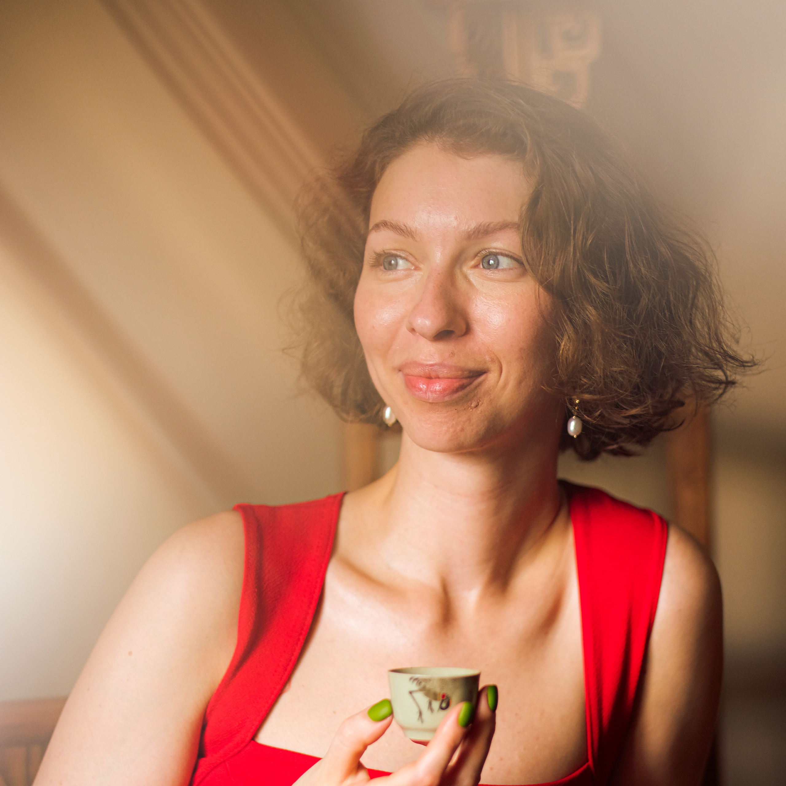 Аня. Чайная