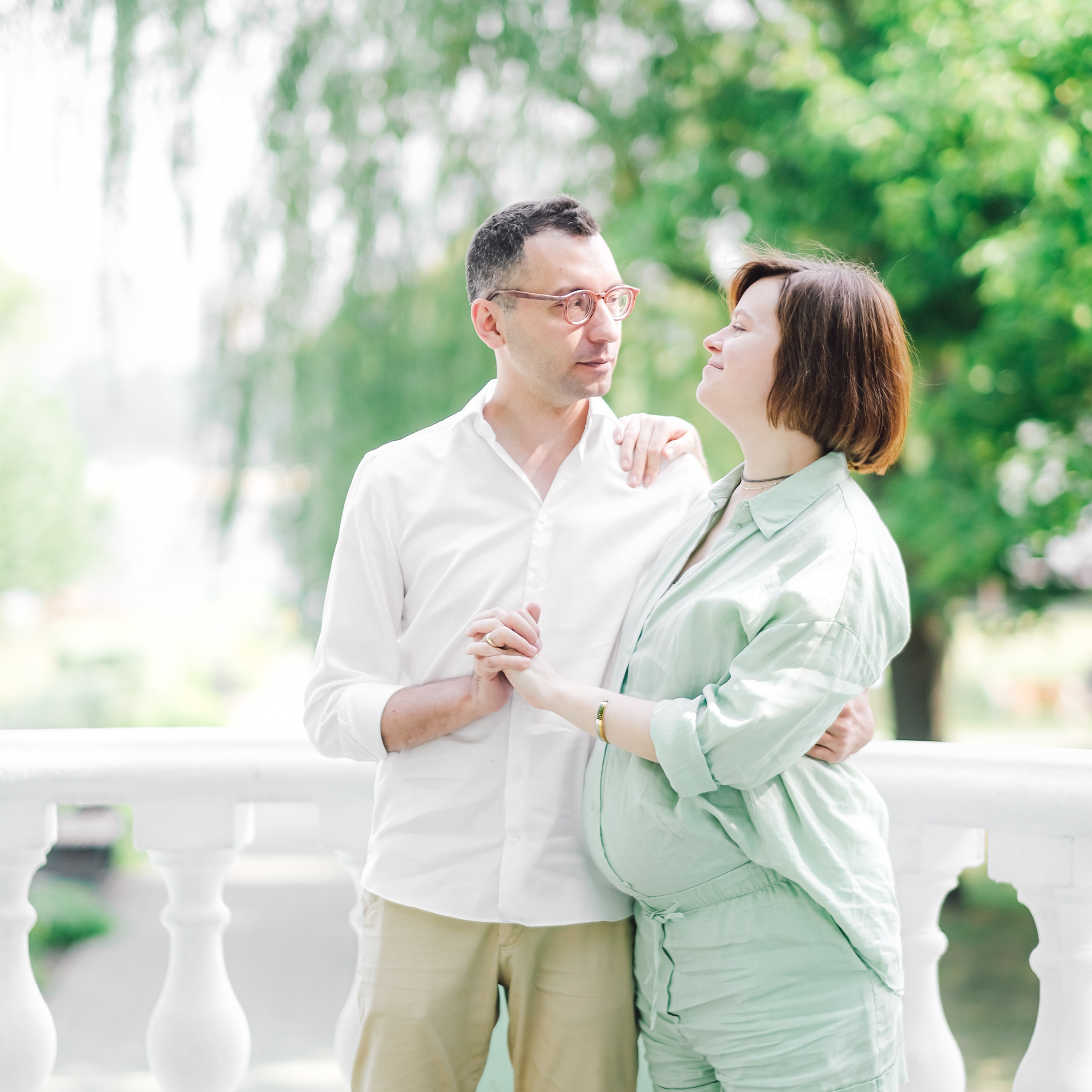 На природе