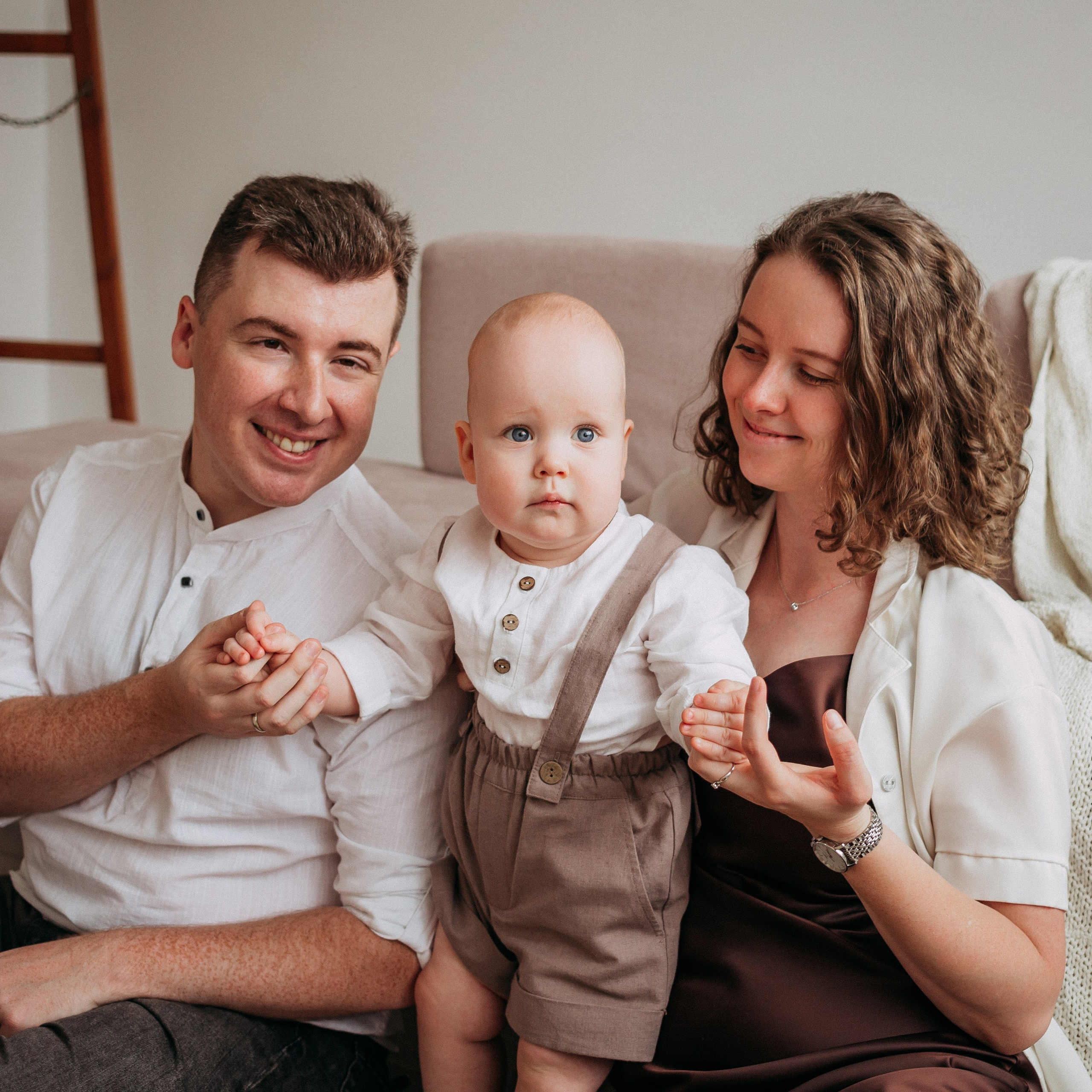 Семейная новогодняя фотосессия