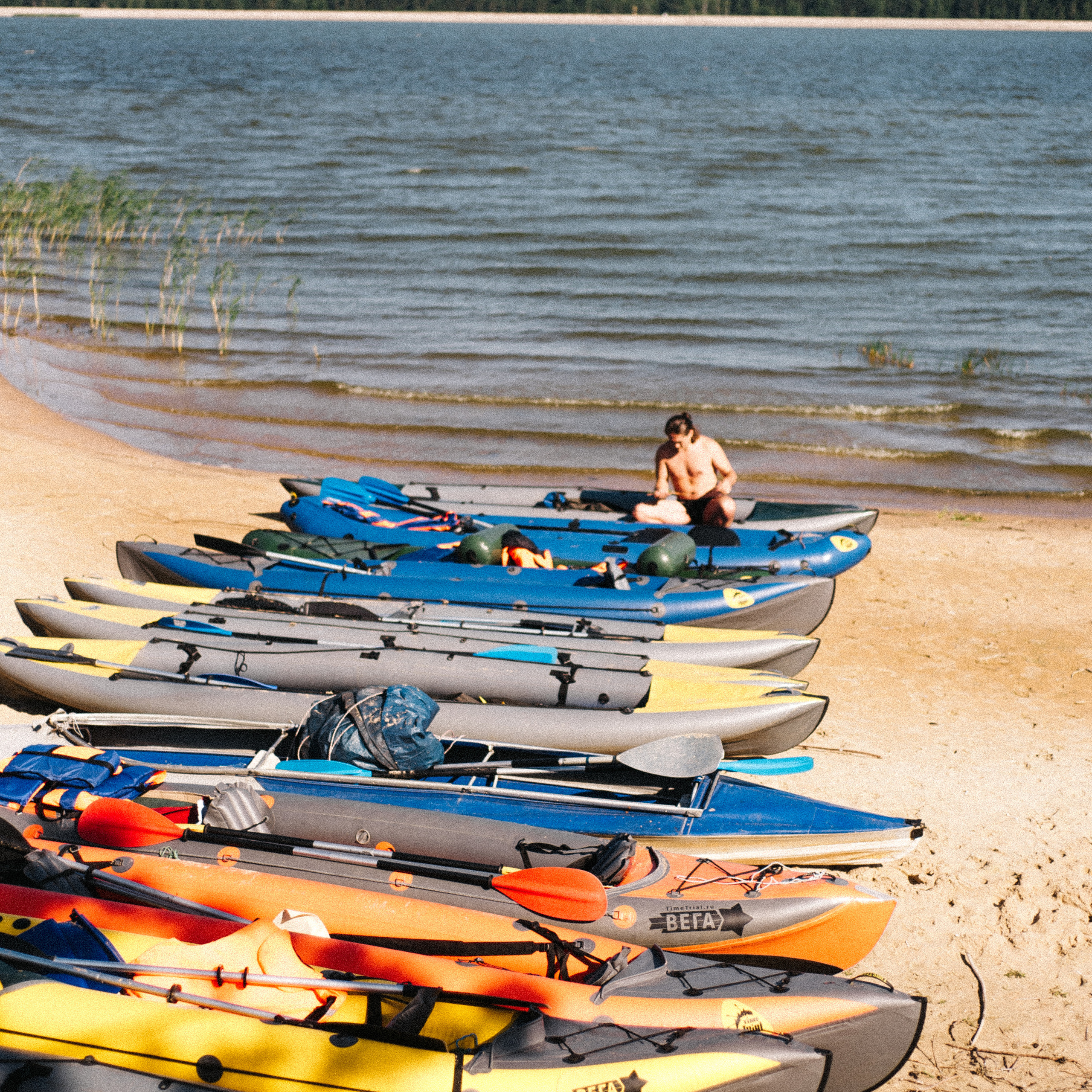 Байдарочный поход — Вилейка, Беларусь