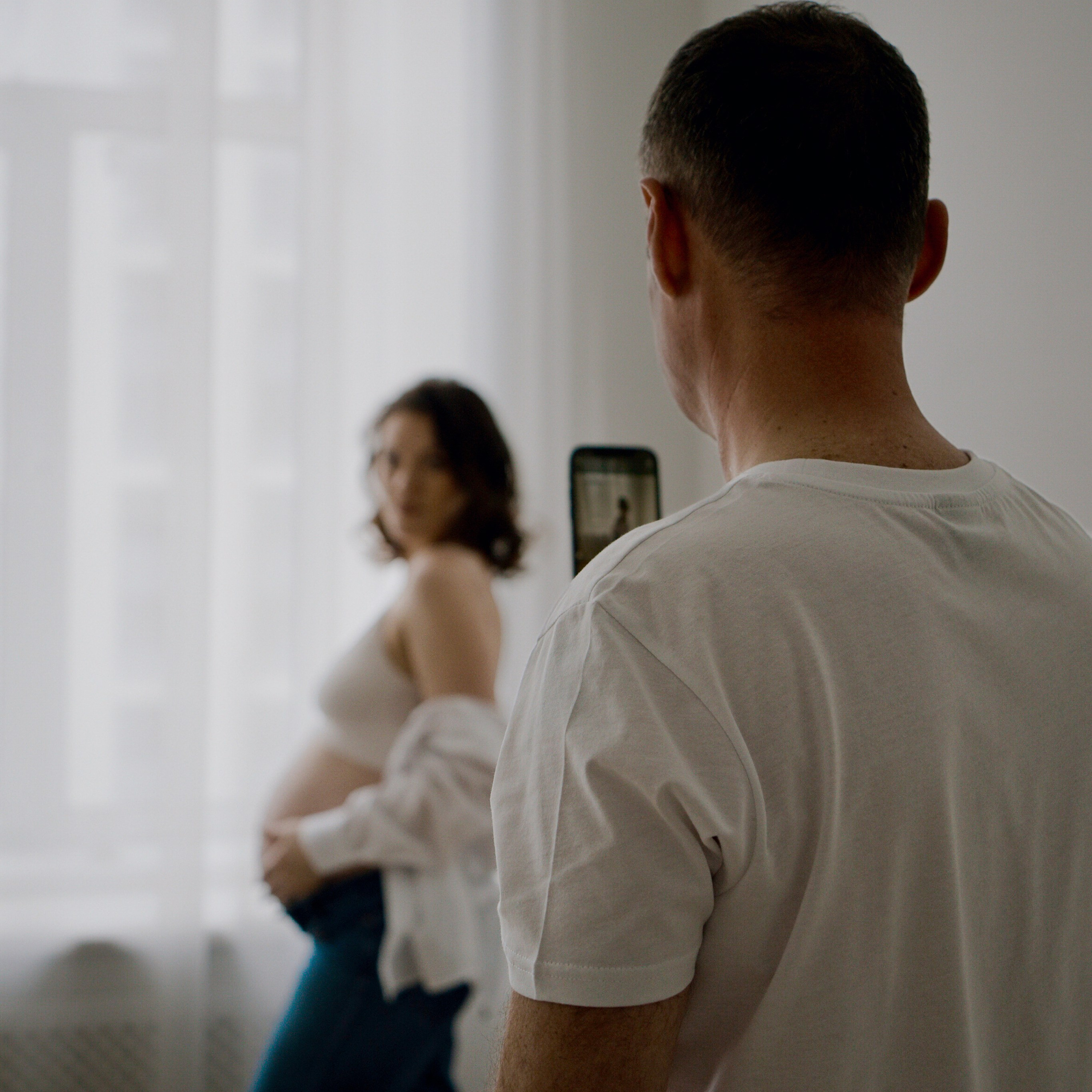 Семейная съемка в период беременности. Видеомейкер и фотограф Кэтрин.Филм