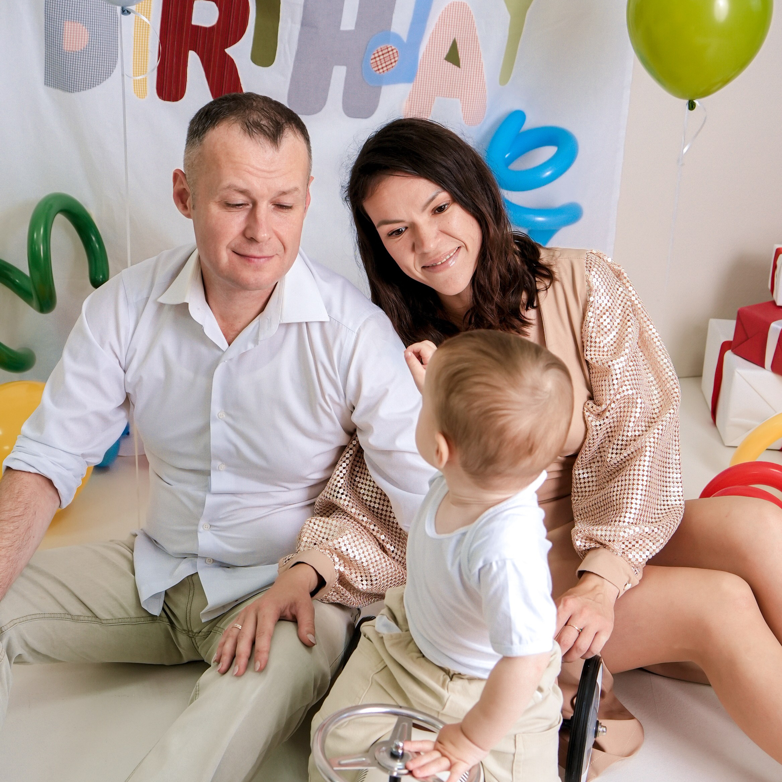 Перый годик. Фотограф Кэтрин.Филм