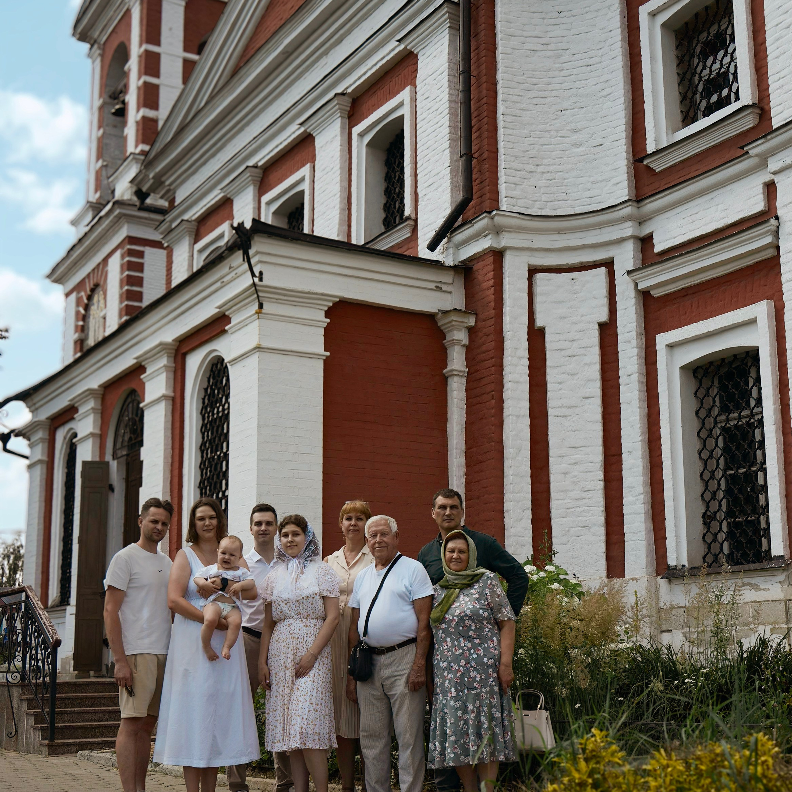 Крестины ребенка. Видеомейкер и фотограф Кэтрин.Филм