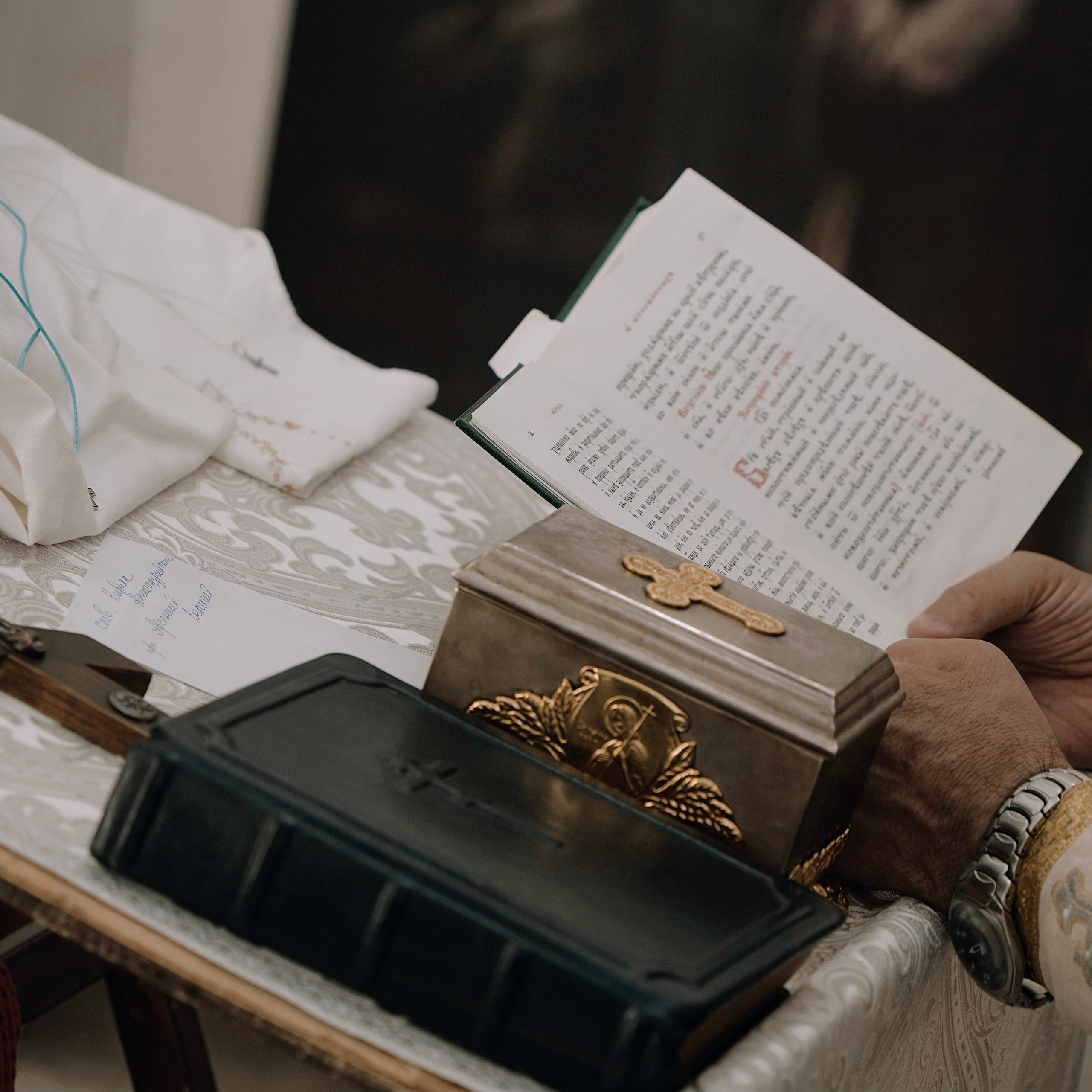 Крестины ребенка. Видеомейкер и фотограф Кэтрин.Филм