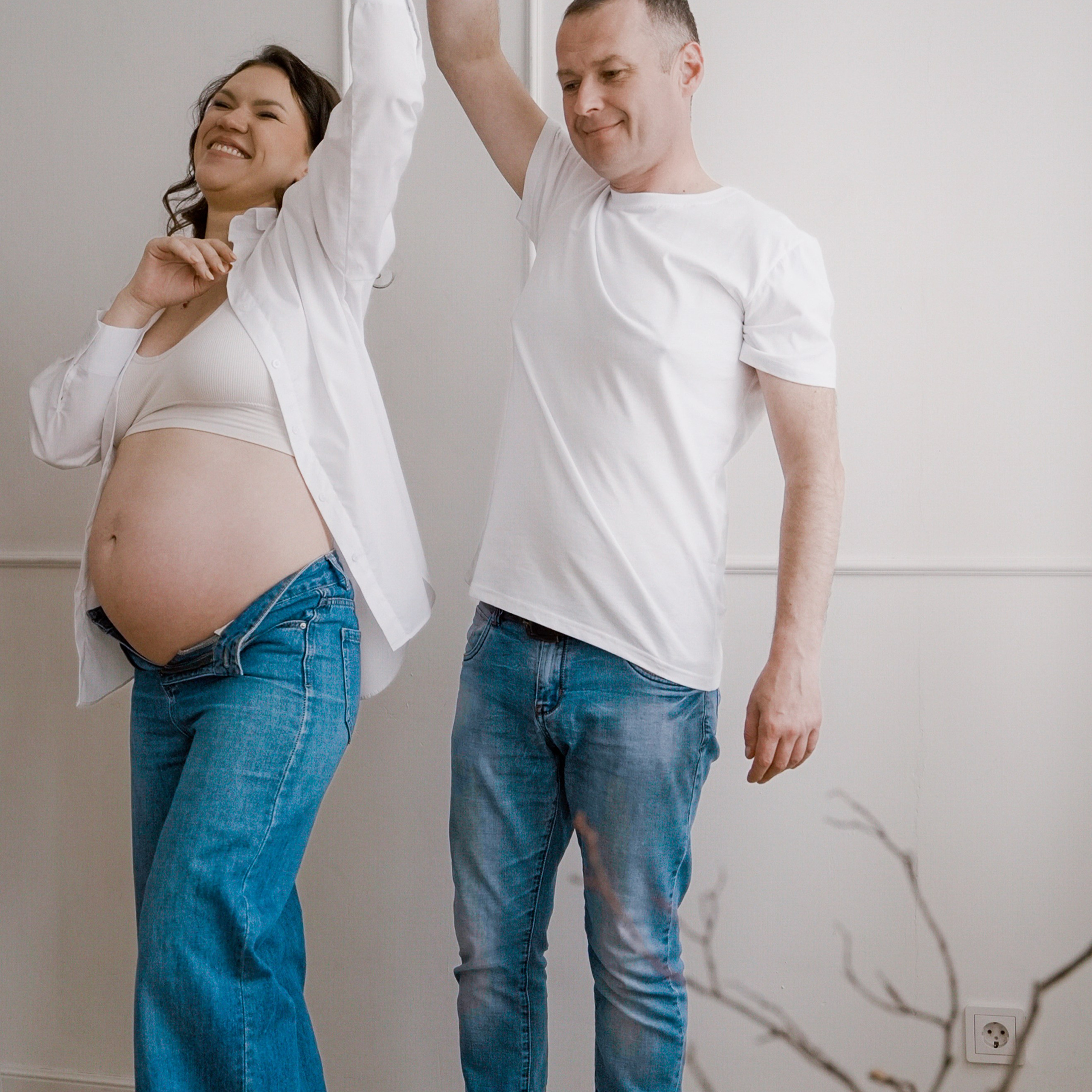 Семейная съемка в период беременности. Видеомейкер и фотограф Кэтрин.Филм