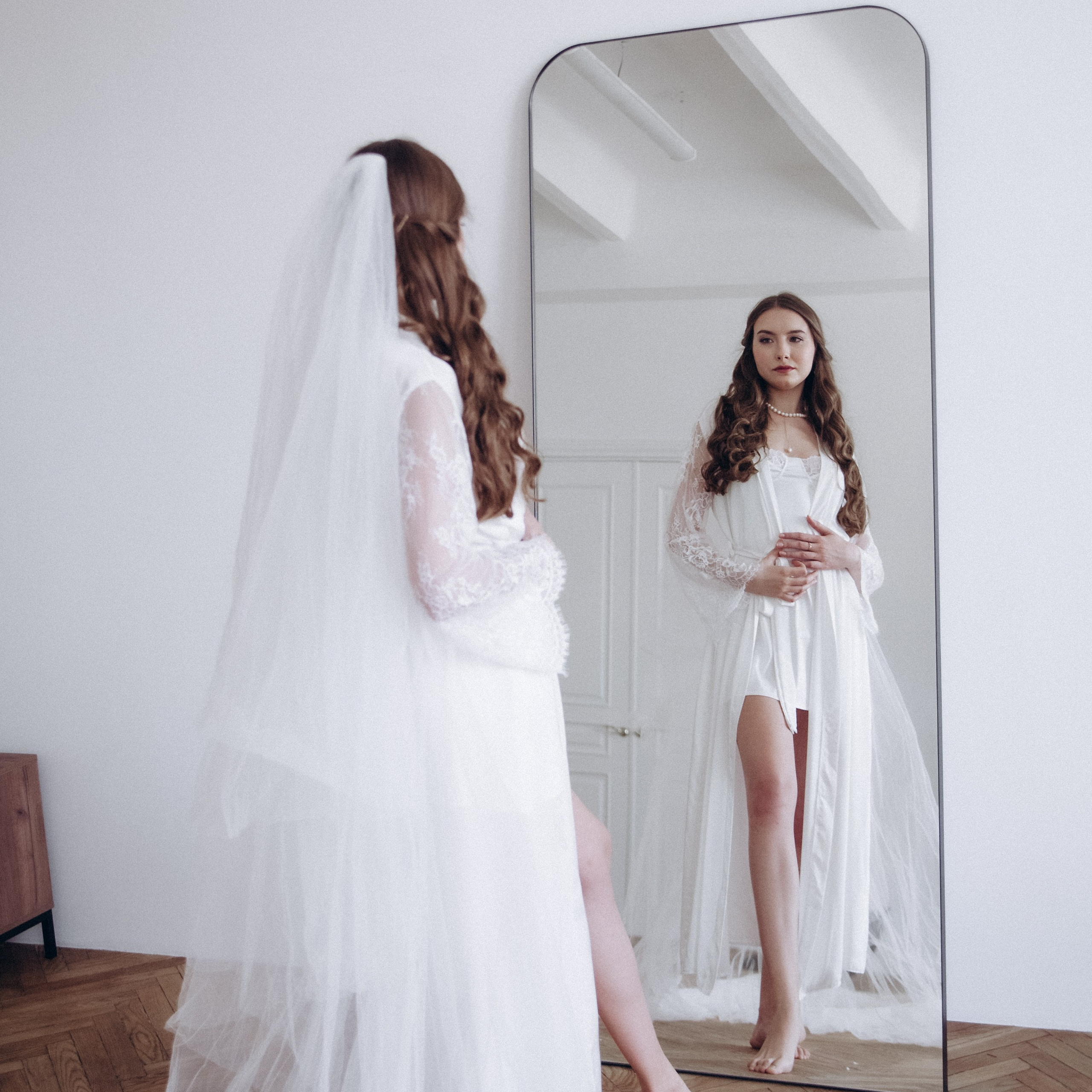 Студийная съемка жениха и невесты. Фотограф Дарья Пудовкина Москва, Московская область