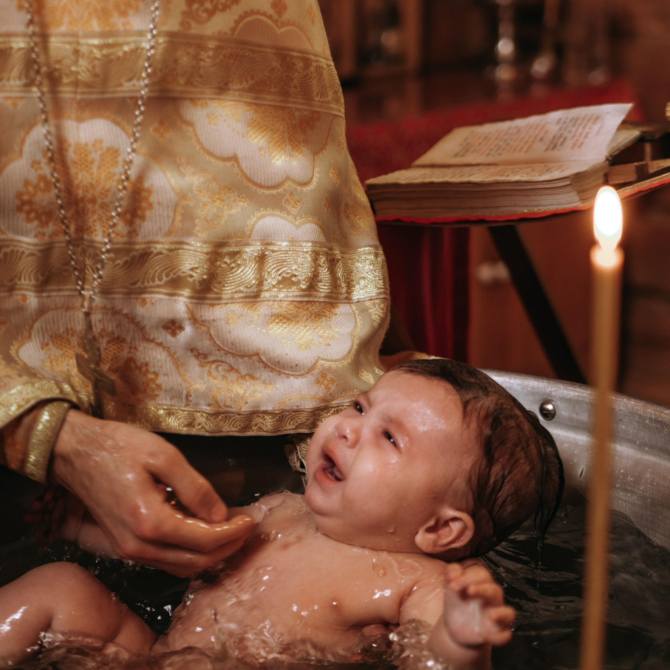 Крещение Михаила. Фотограф Дарья Пудовкина Москва, Московская область