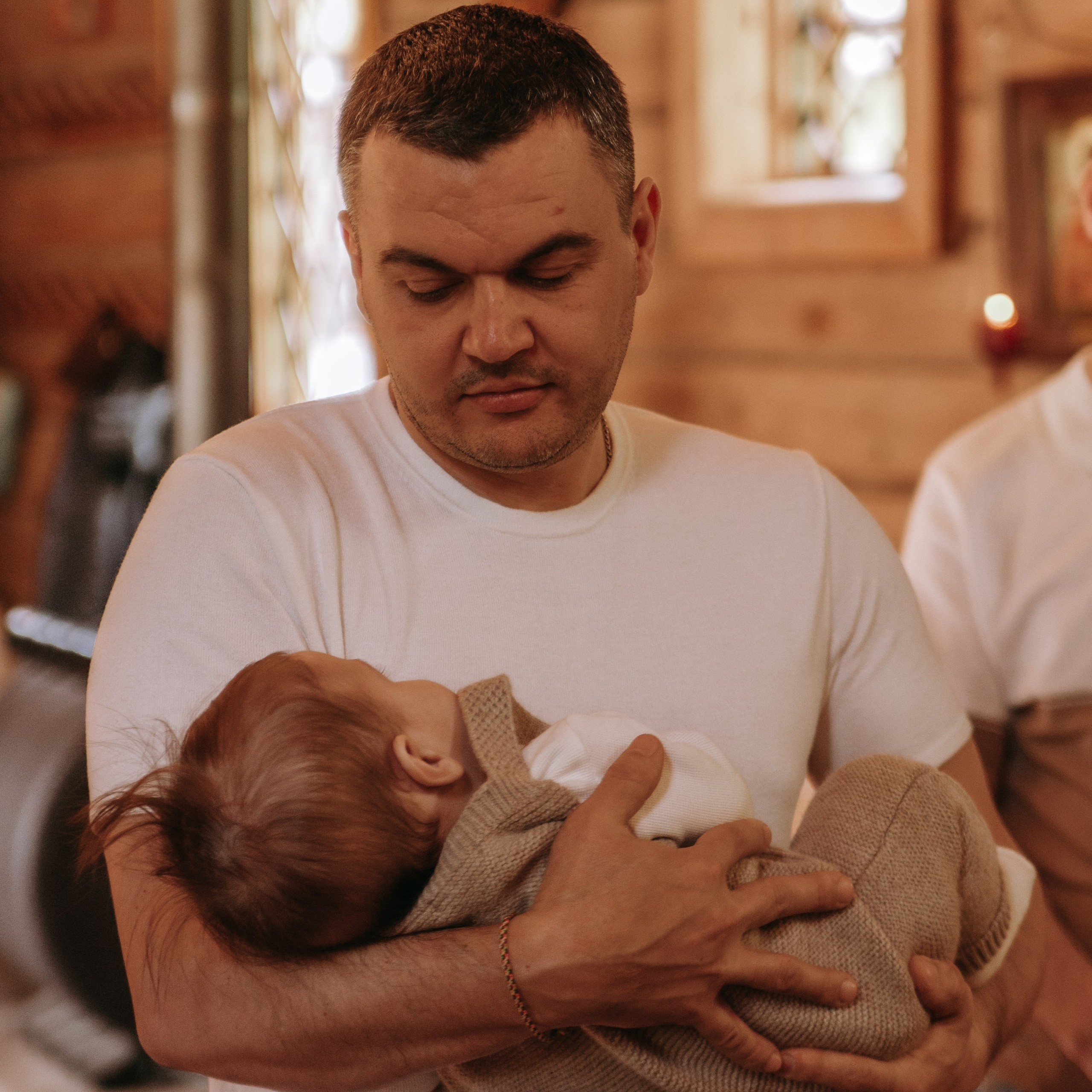 Крещение Михаила. Фотограф Дарья Пудовкина Москва, Московская область