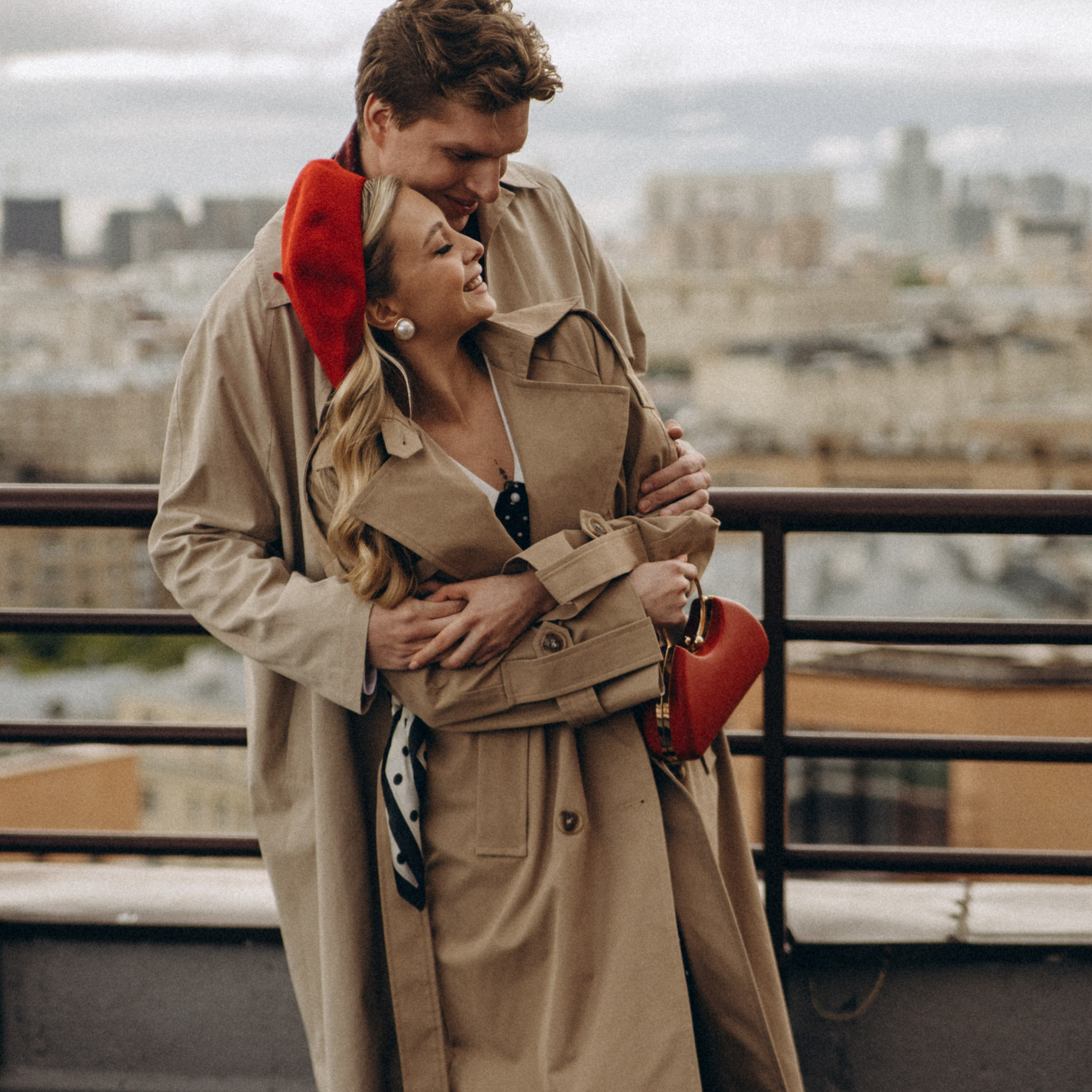 Предложение на крыше. Фотограф Дарья Пудовкина Москва, Московская область