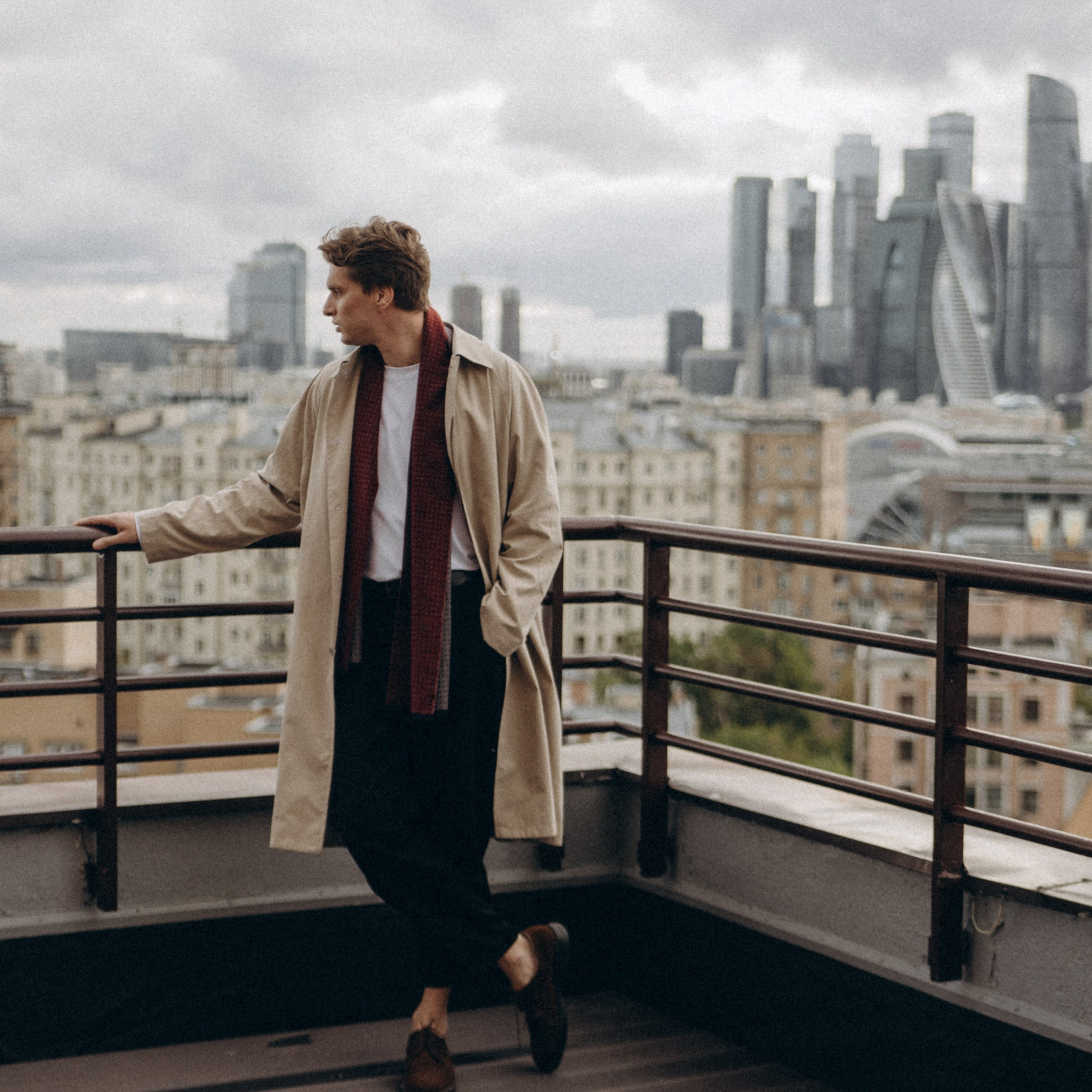 Предложение на крыше. Фотограф Дарья Пудовкина Москва, Московская область