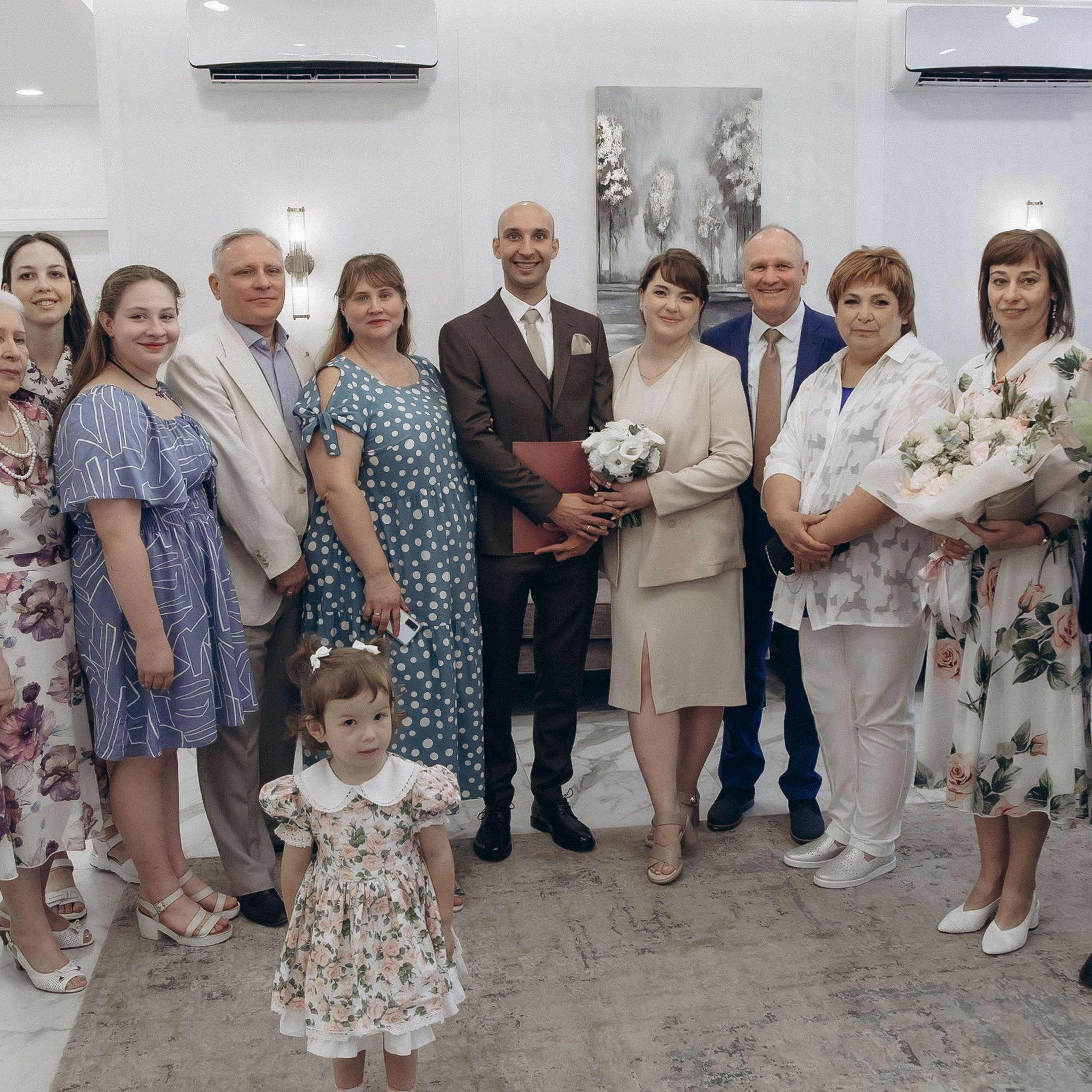 Свадебная фотосессия в ЗАГСЕ. Фотограф Дарья Пудовкина Москва, Московская область