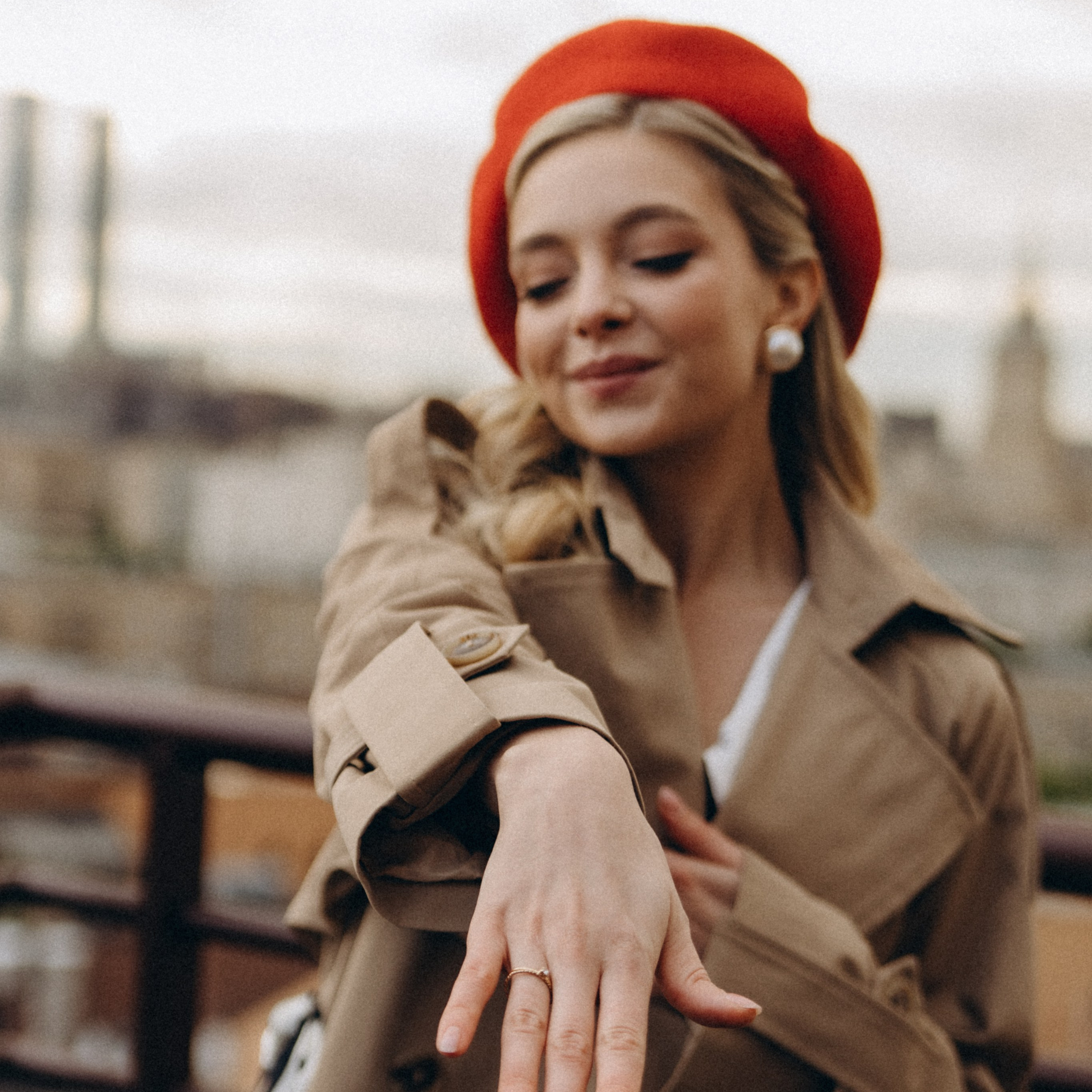 Предложение на крыше. Фотограф Дарья Пудовкина Москва, Московская область