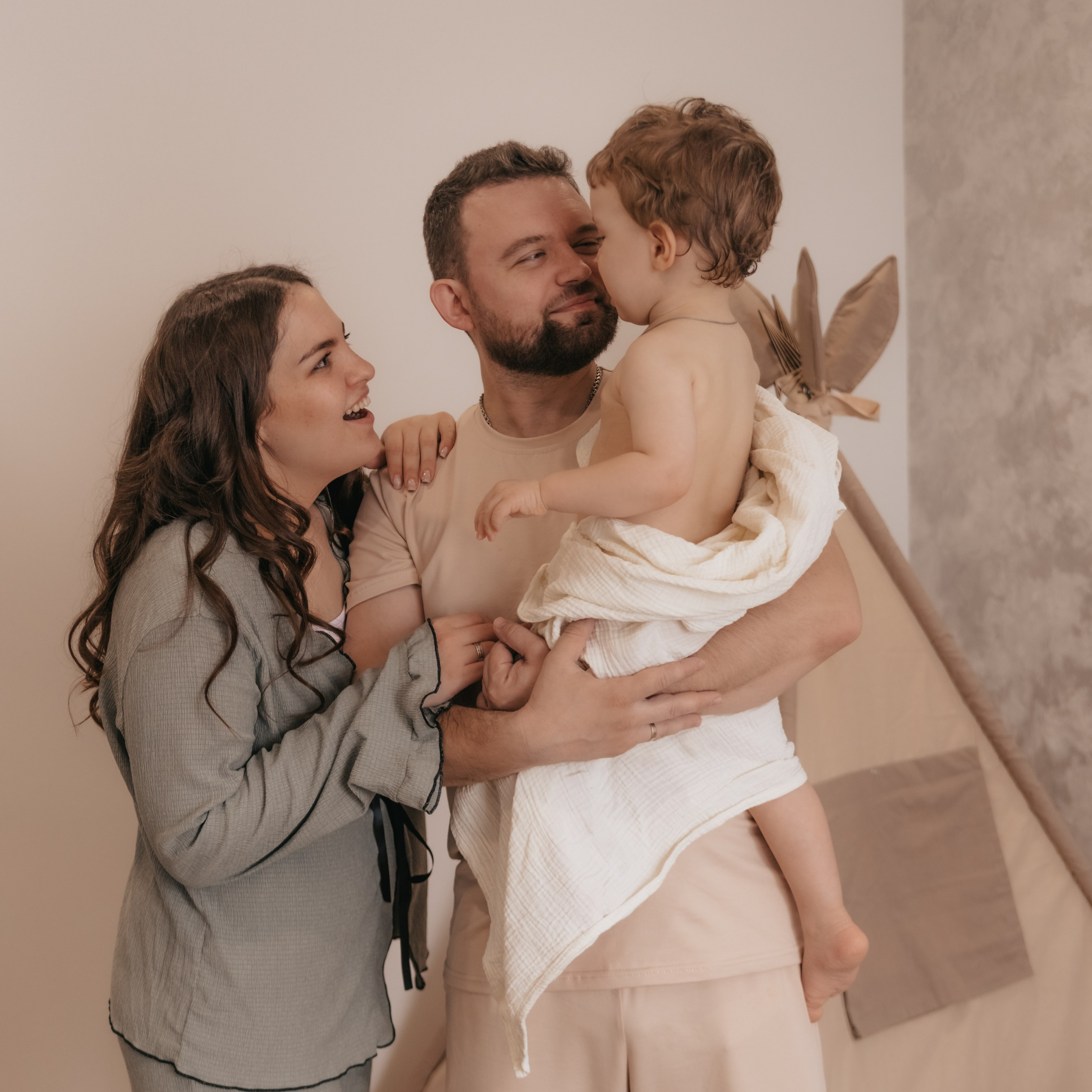 Домашняя история семьи Тимошки. Фотограф Дарья Пудовкина Москва, Московская область