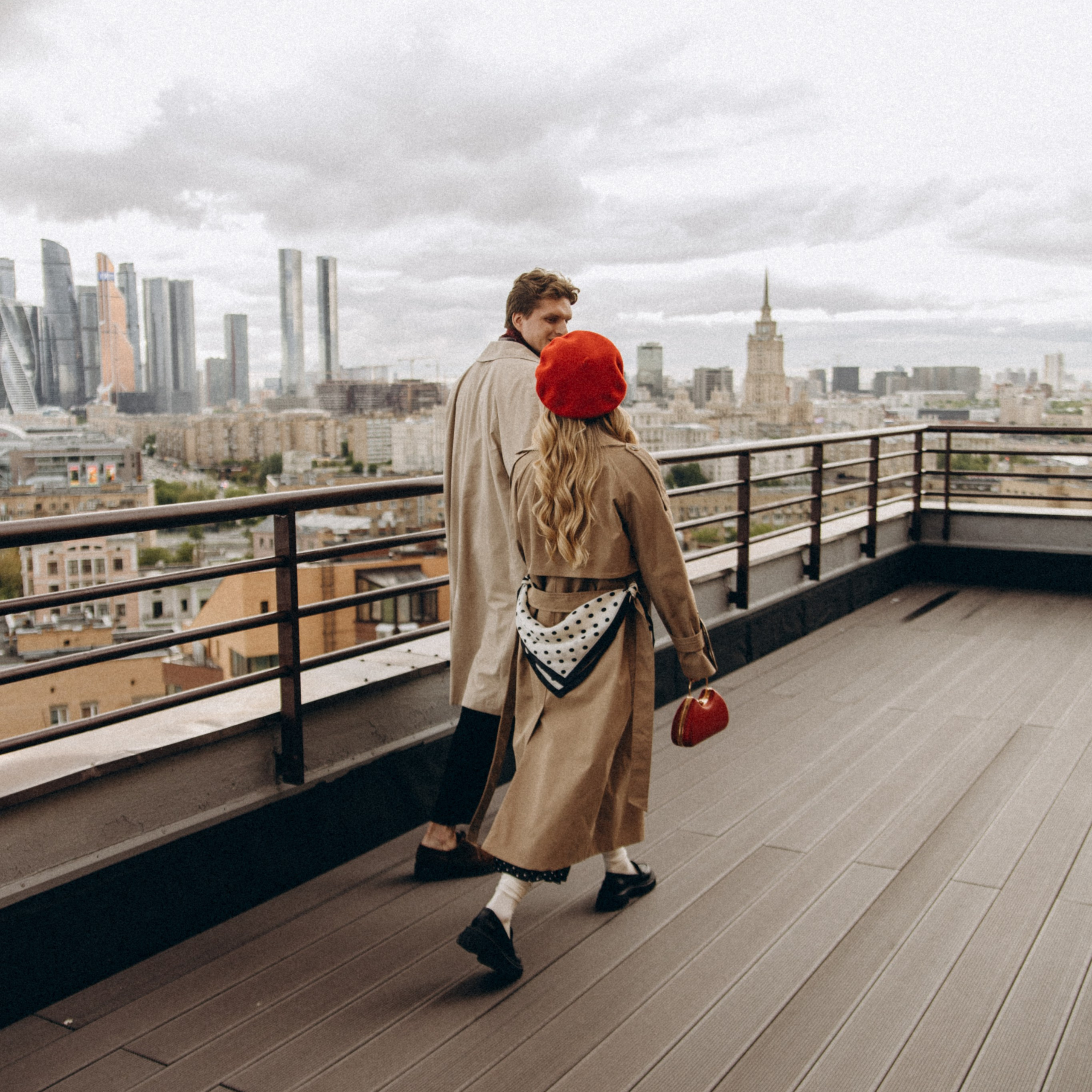 Предложение на крыше. Фотограф Дарья Пудовкина Москва, Московская область