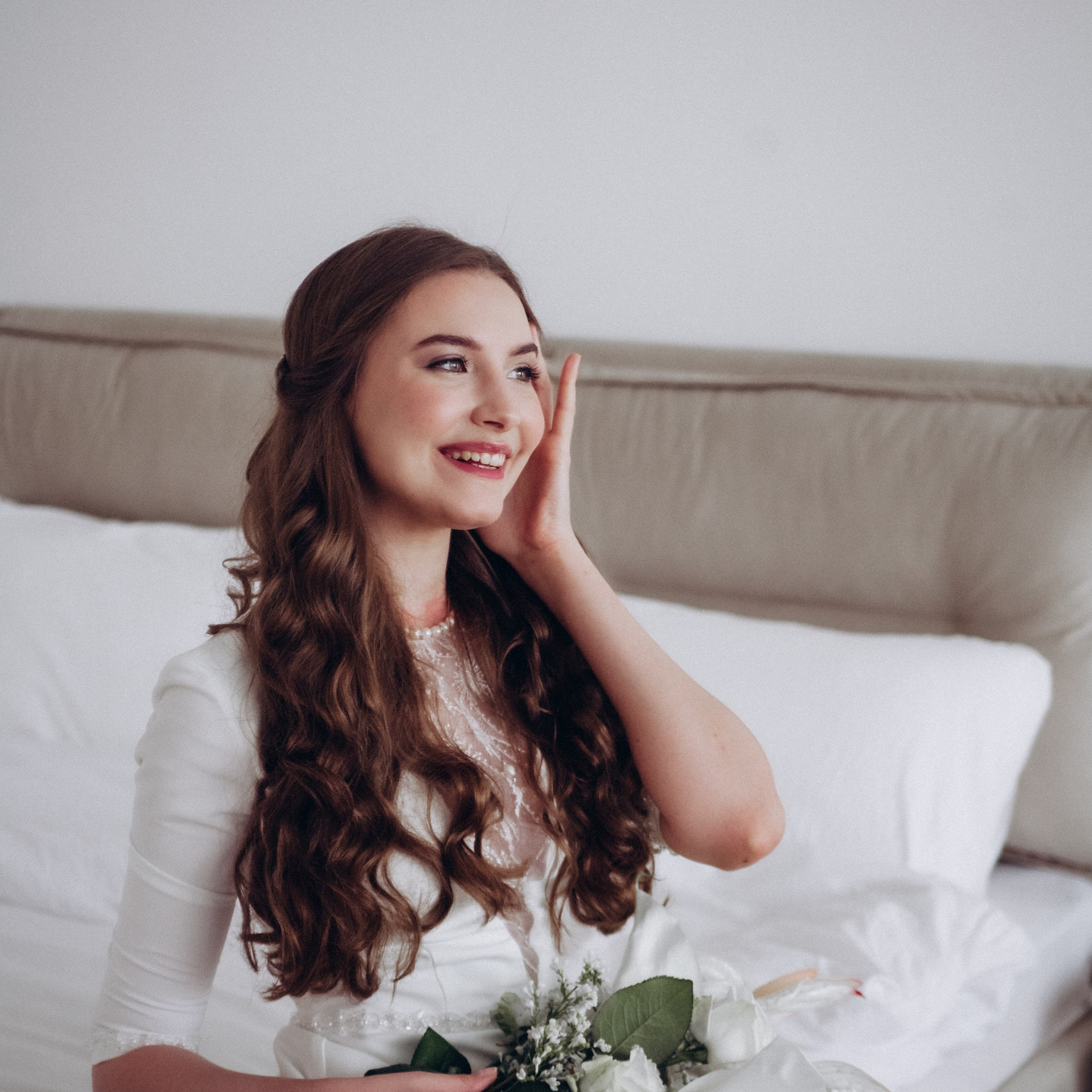 Студийная съемка жениха и невесты. Фотограф Дарья Пудовкина Москва, Московская область