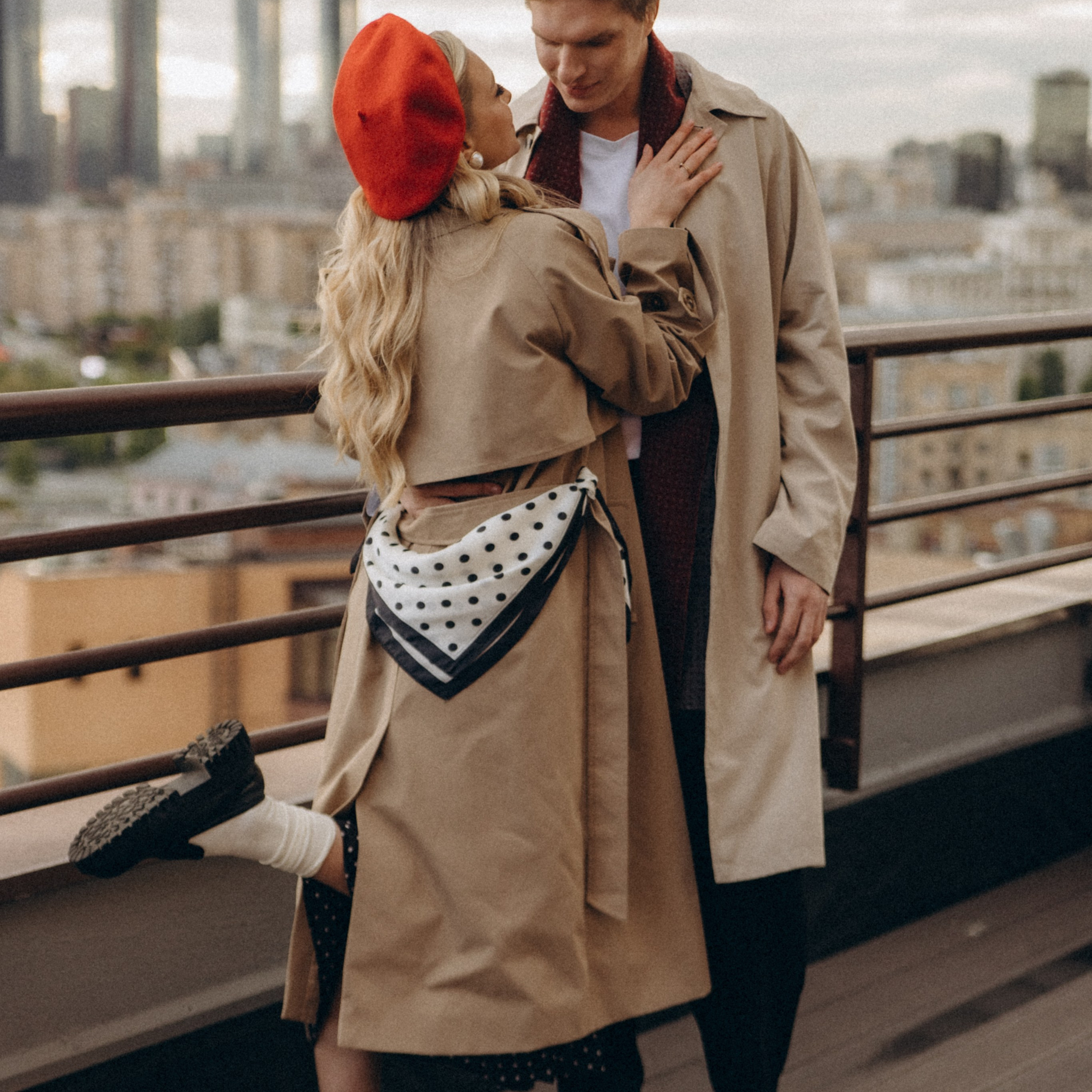 Предложение на крыше. Фотограф Дарья Пудовкина Москва, Московская область