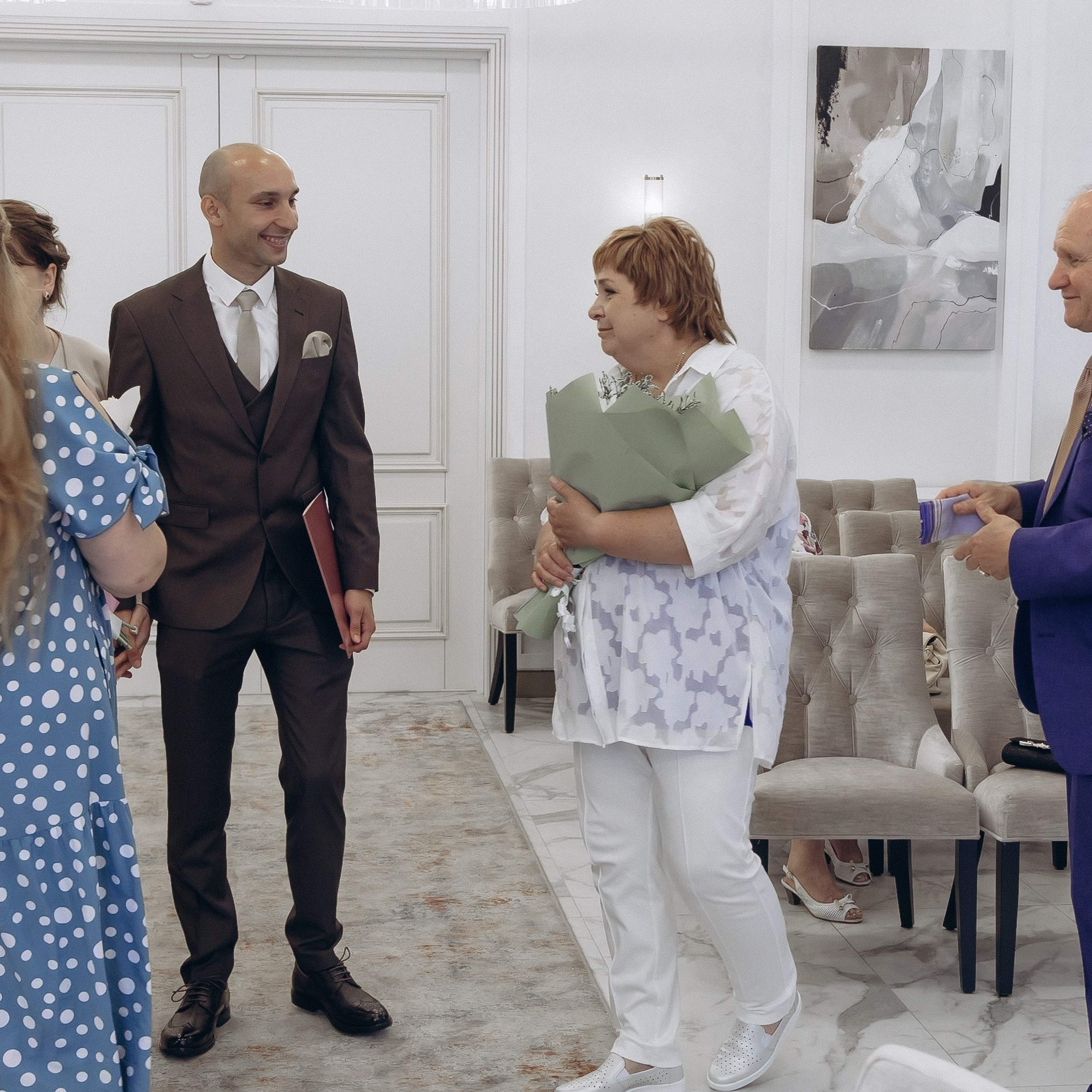 Свадебная фотосессия в ЗАГСЕ. Фотограф Дарья Пудовкина Москва, Московская область