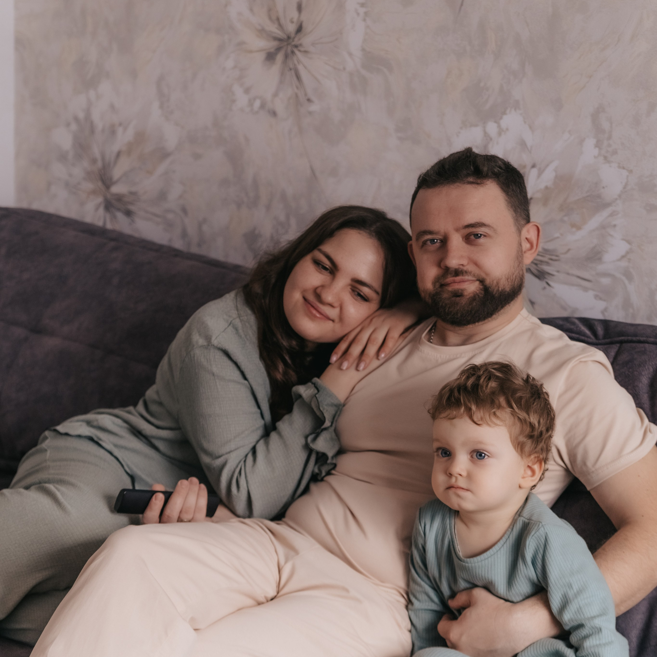 Домашняя история семьи Тимошки. Фотограф Дарья Пудовкина Москва, Московская область