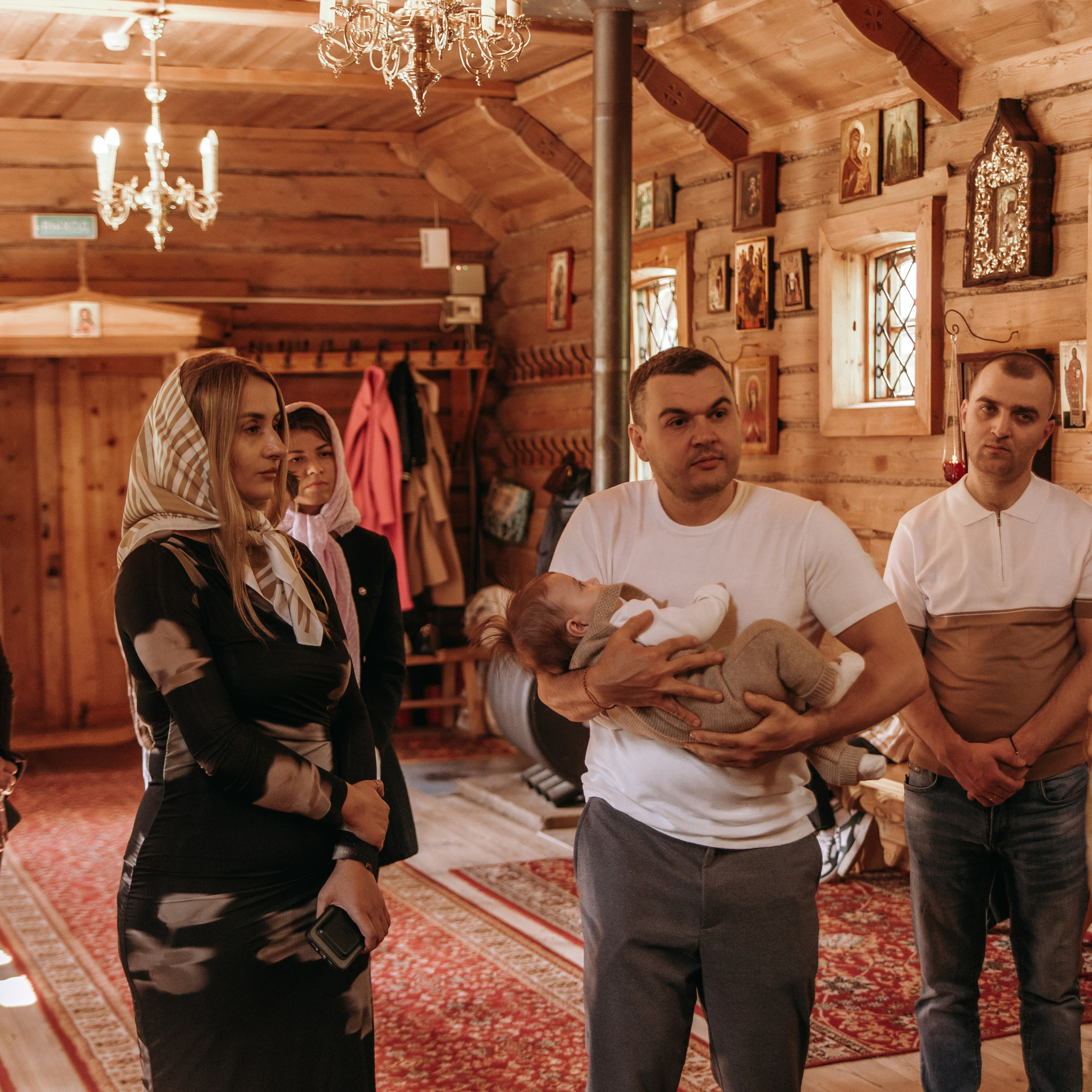 Крещение Михаила. Фотограф Дарья Пудовкина Москва, Московская область