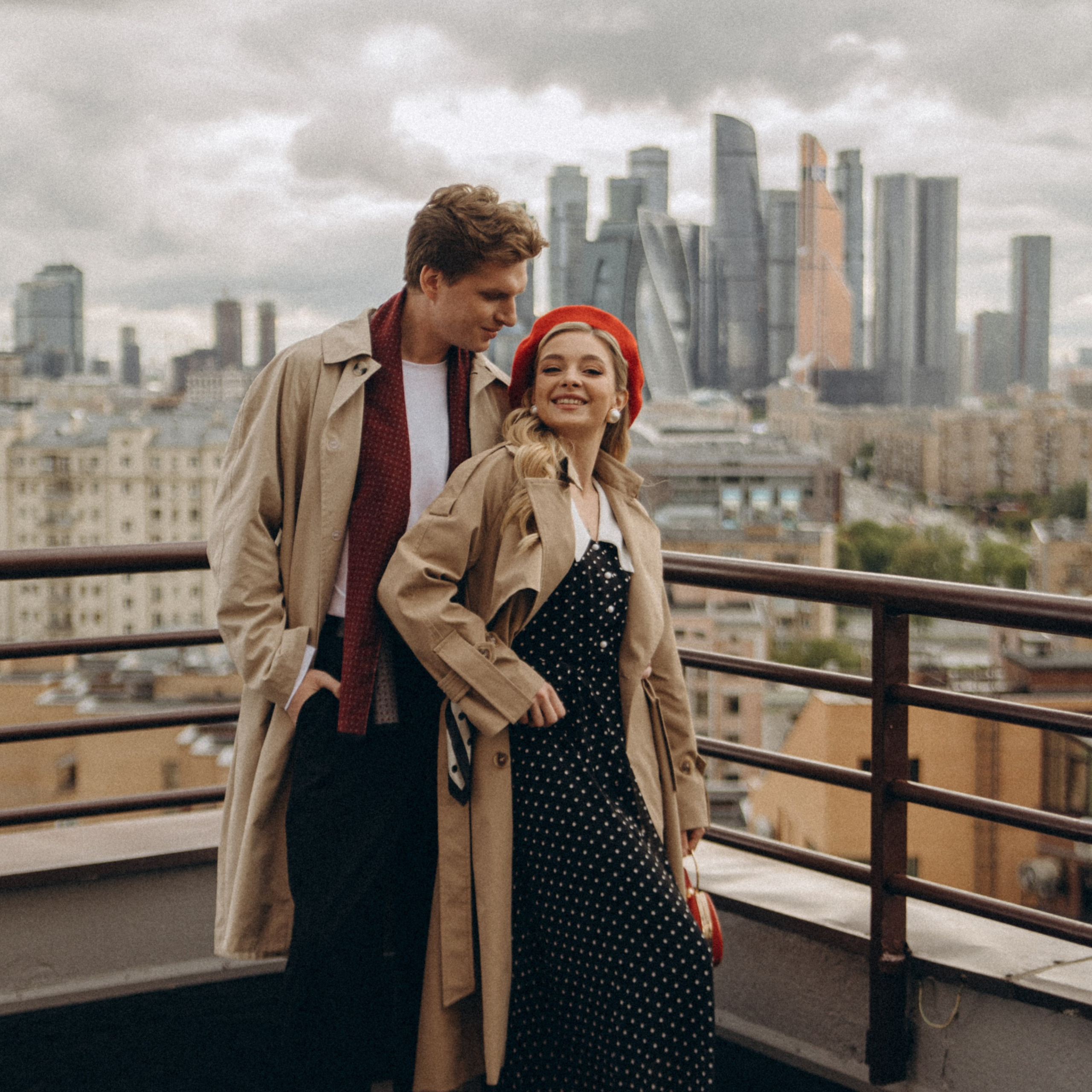 Предложение на крыше. Фотограф Дарья Пудовкина Москва, Московская область