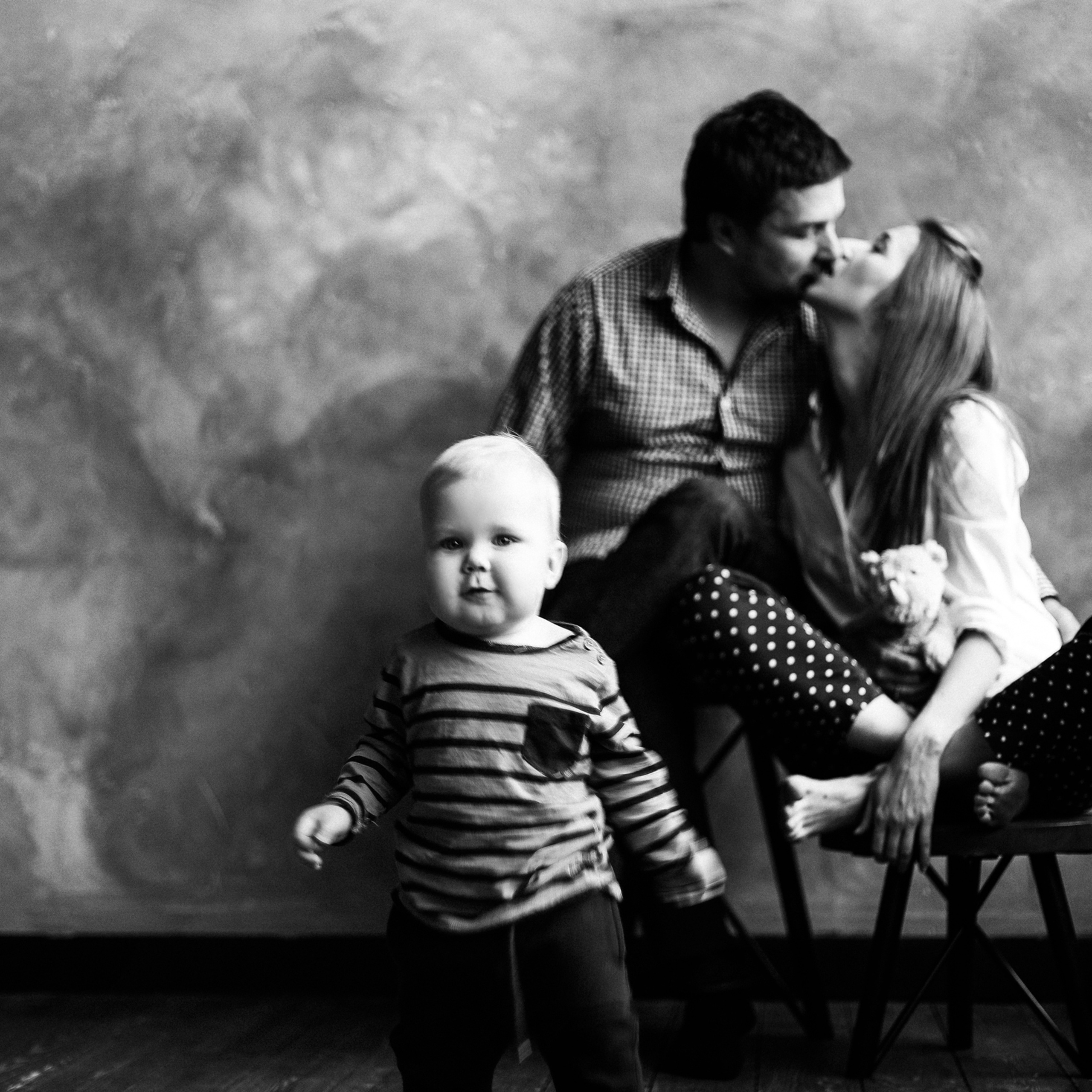 Александра, Борис и малыш Тихон