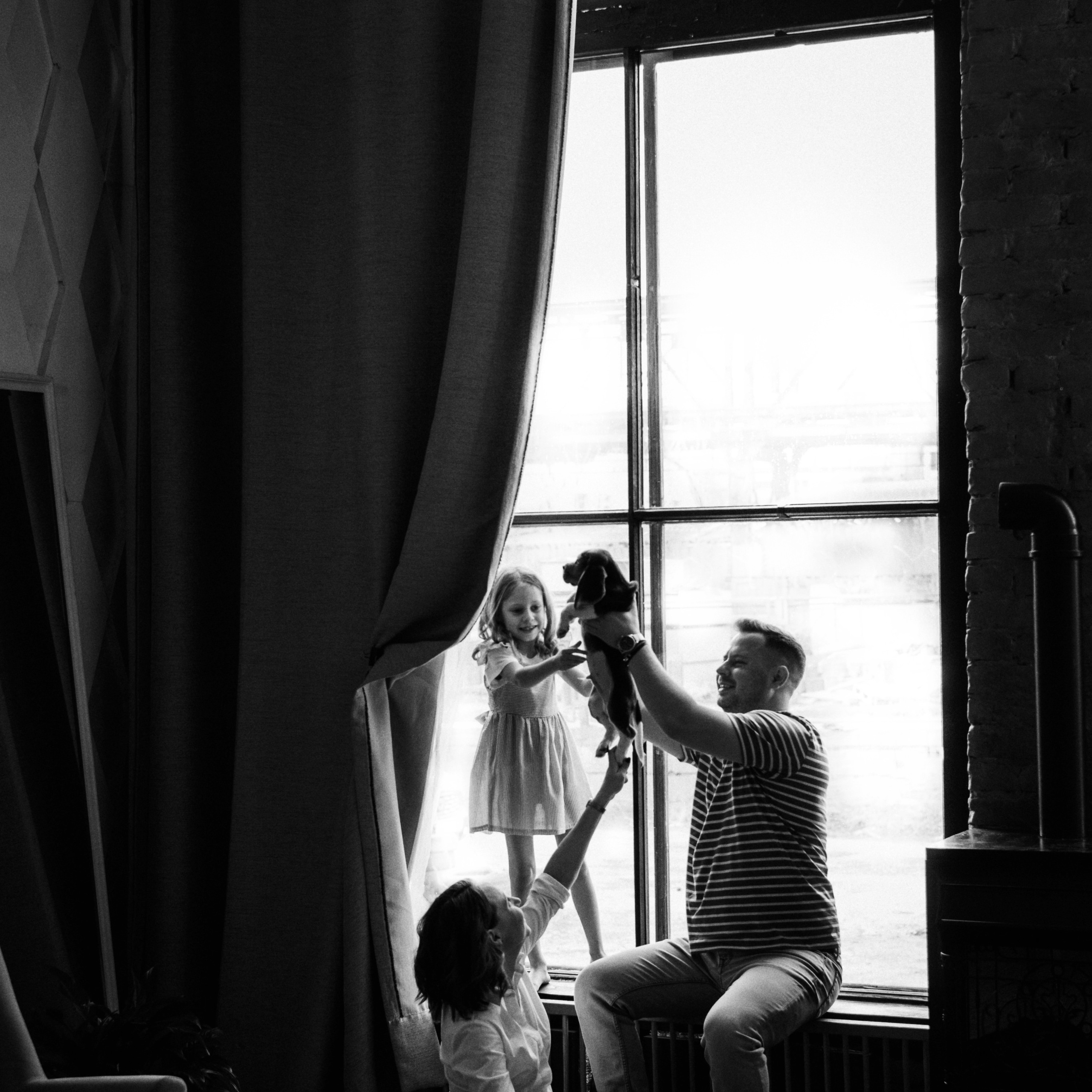 Полина, Костя, Яна, Флокки