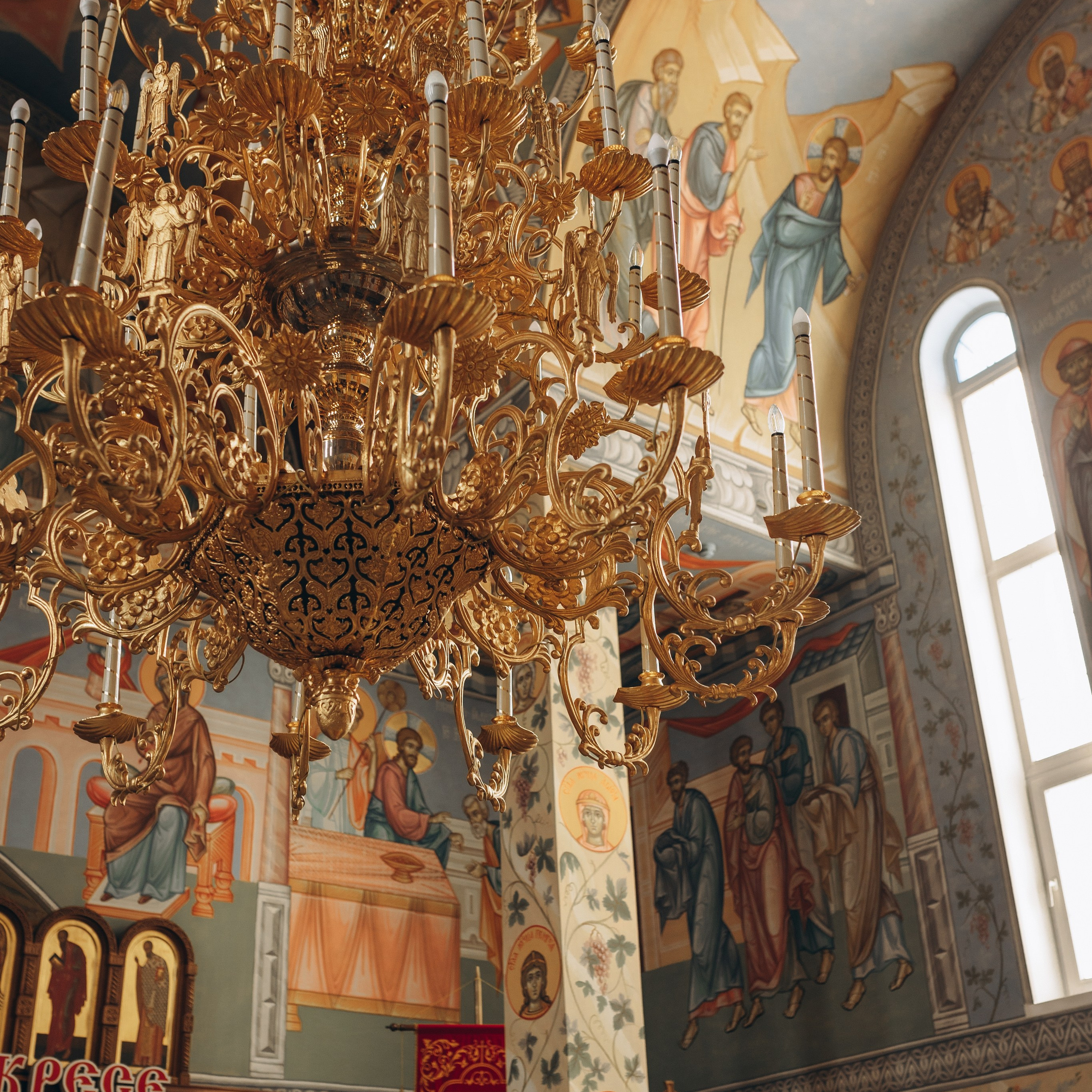 Храм воскресения словущего. с. Ягодное