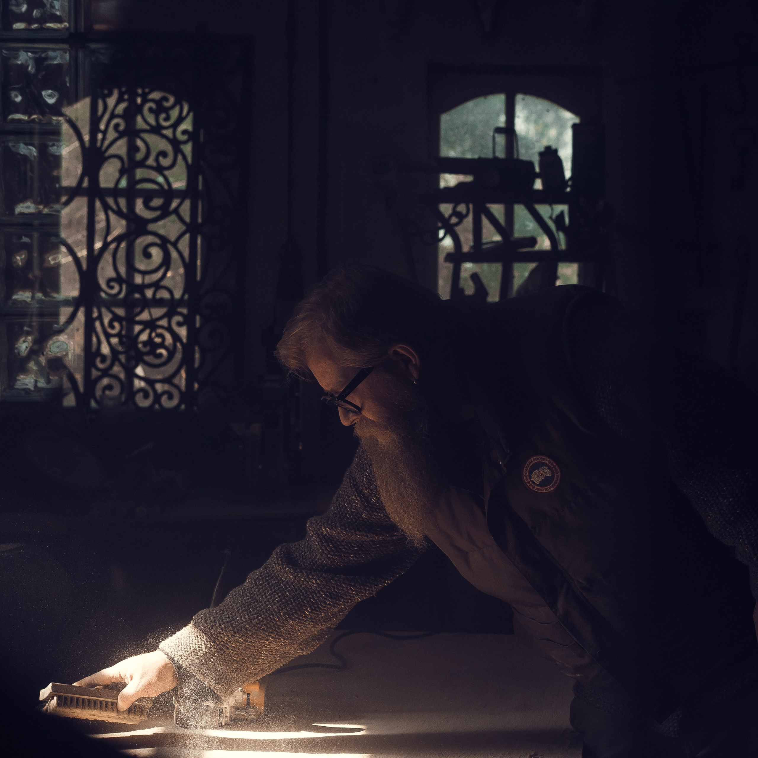 В кузнице у Коли Христолюбова