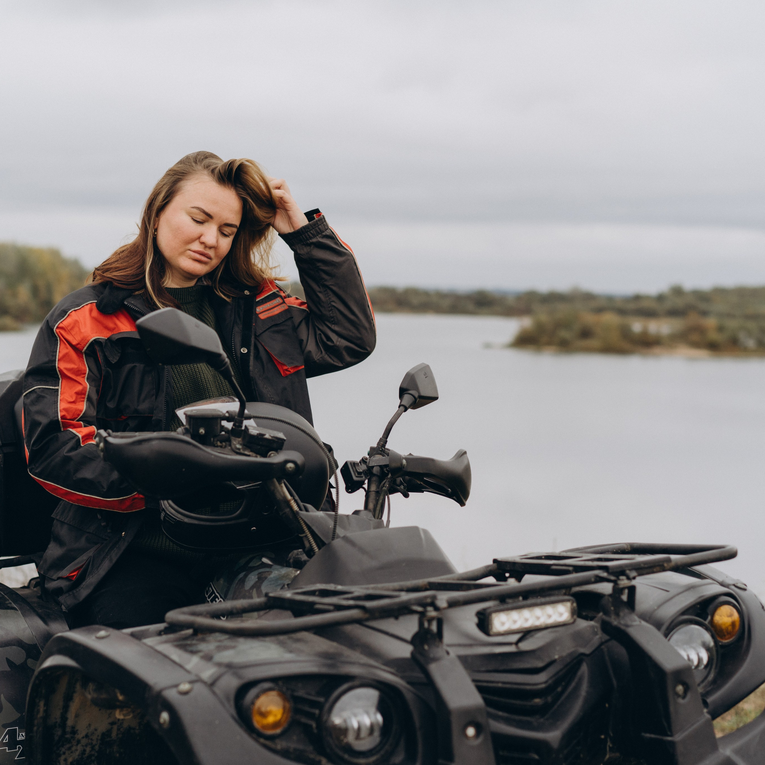 На квадриках по Ланьшинским карьерам