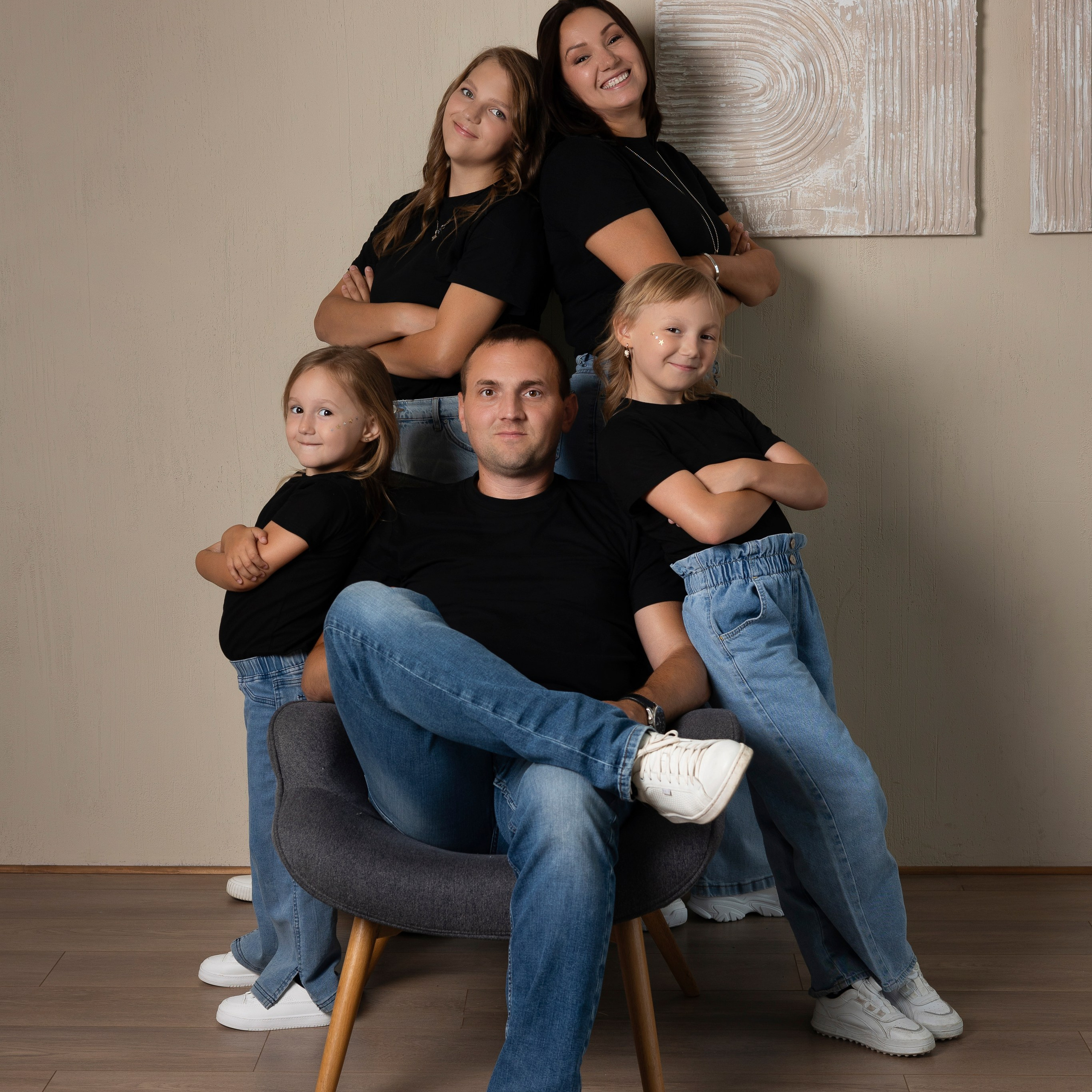 Елена и семья