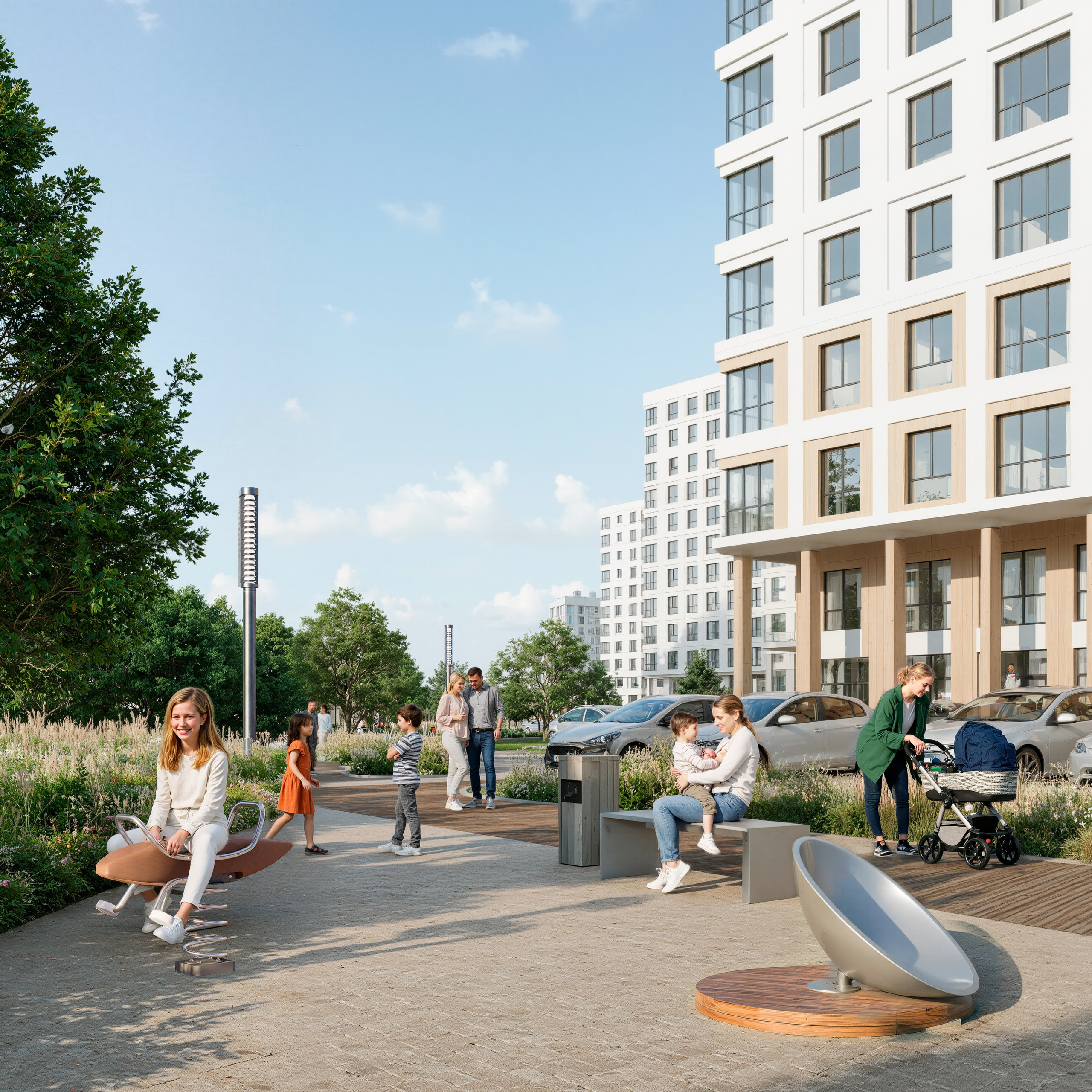 Город. Архитектор-визуализатор Ян Манжос