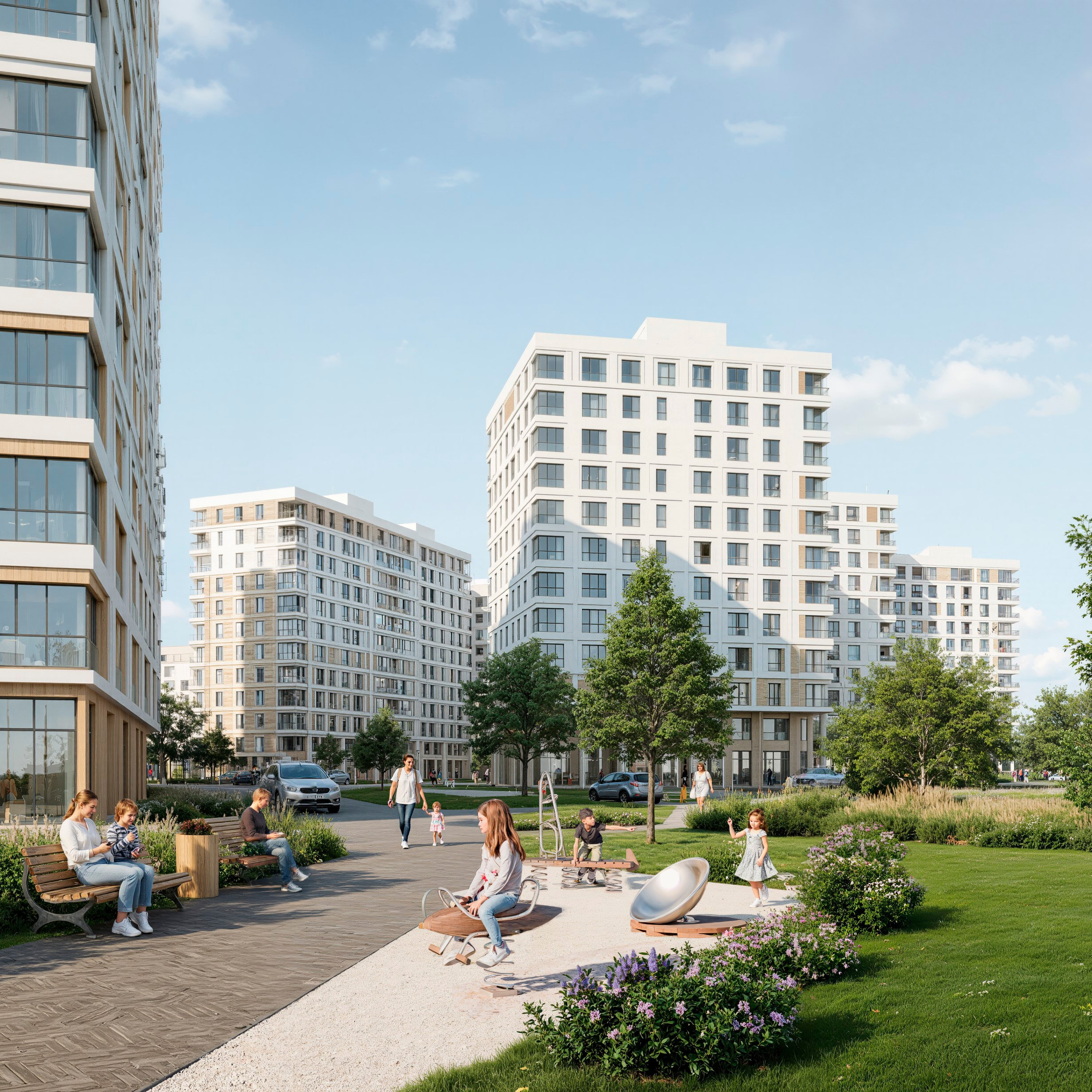 Город. Архитектор-визуализатор Ян Манжос