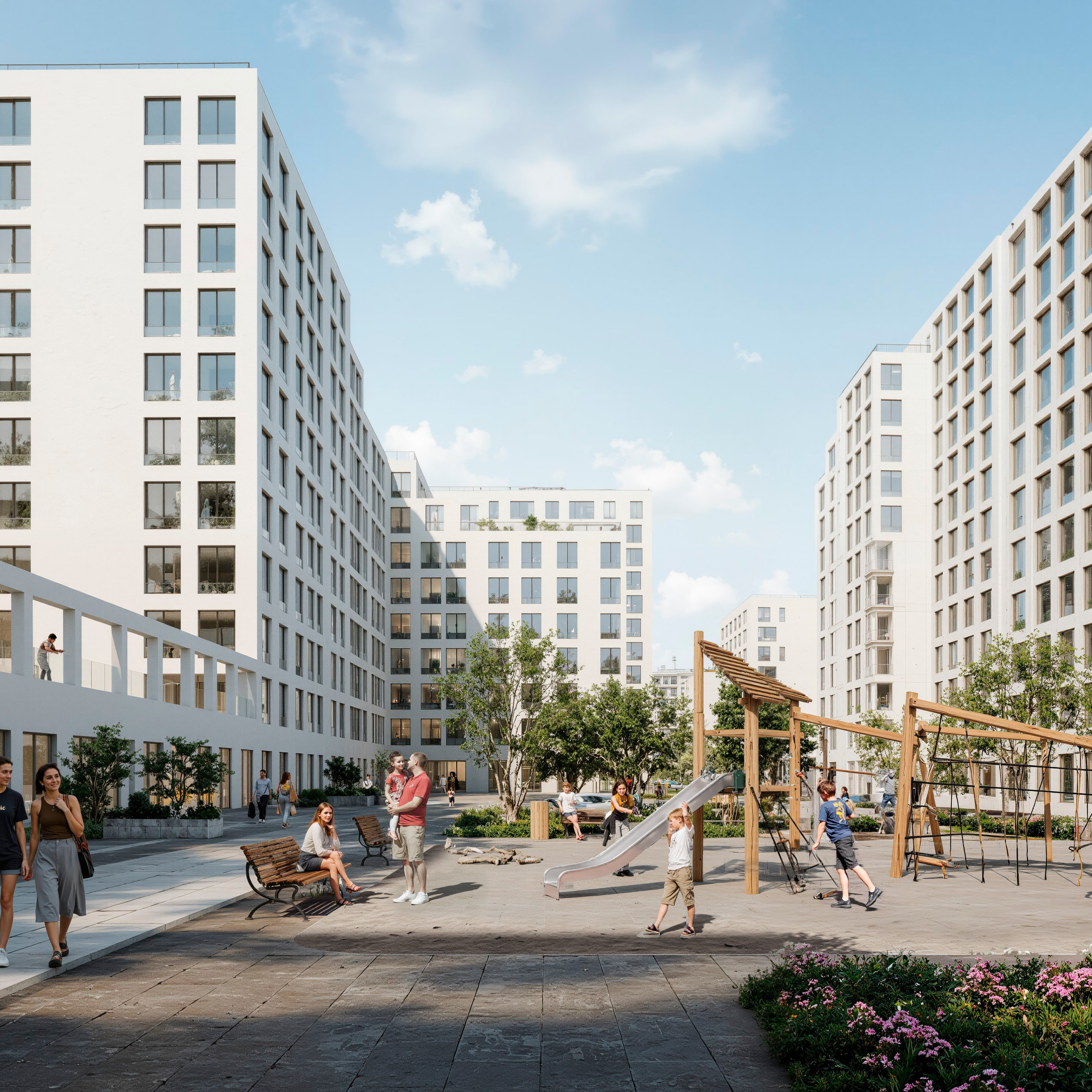 Город. Архитектор-визуализатор Ян Манжос