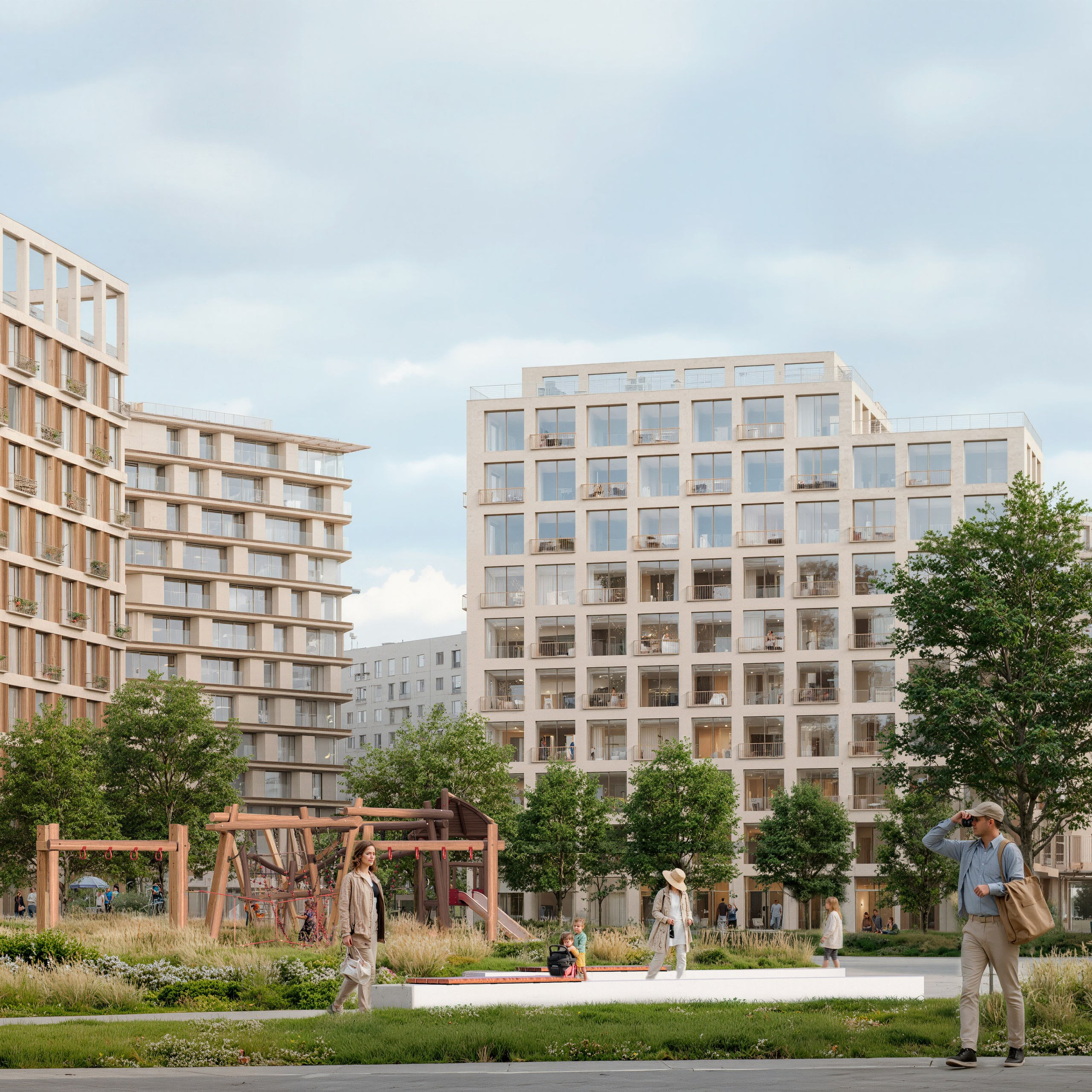 Город. Архитектор-визуализатор Ян Манжос