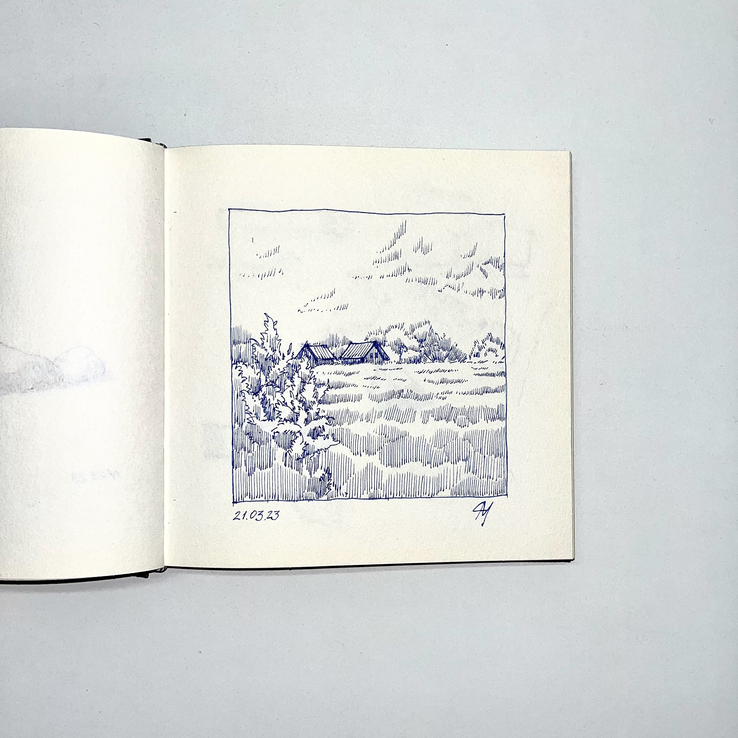 Скетчи. Архитектор-визуализатор Ян Манжос