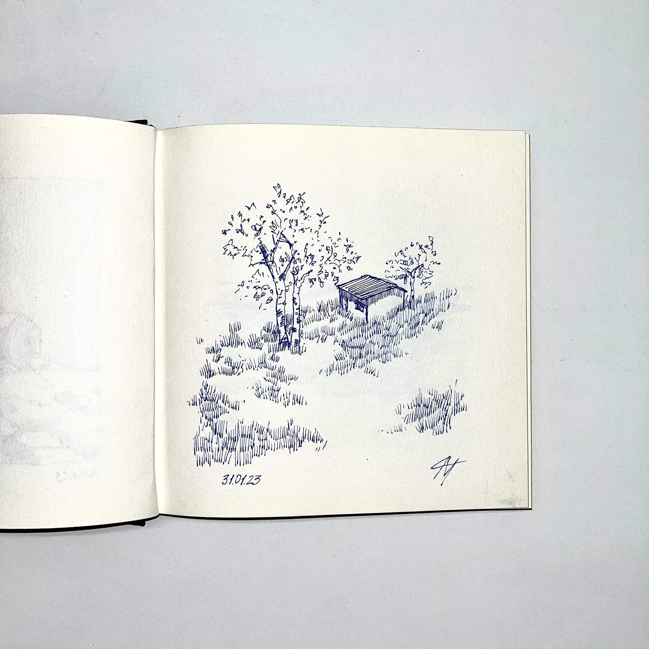 Скетчи. Архитектор-визуализатор Ян Манжос