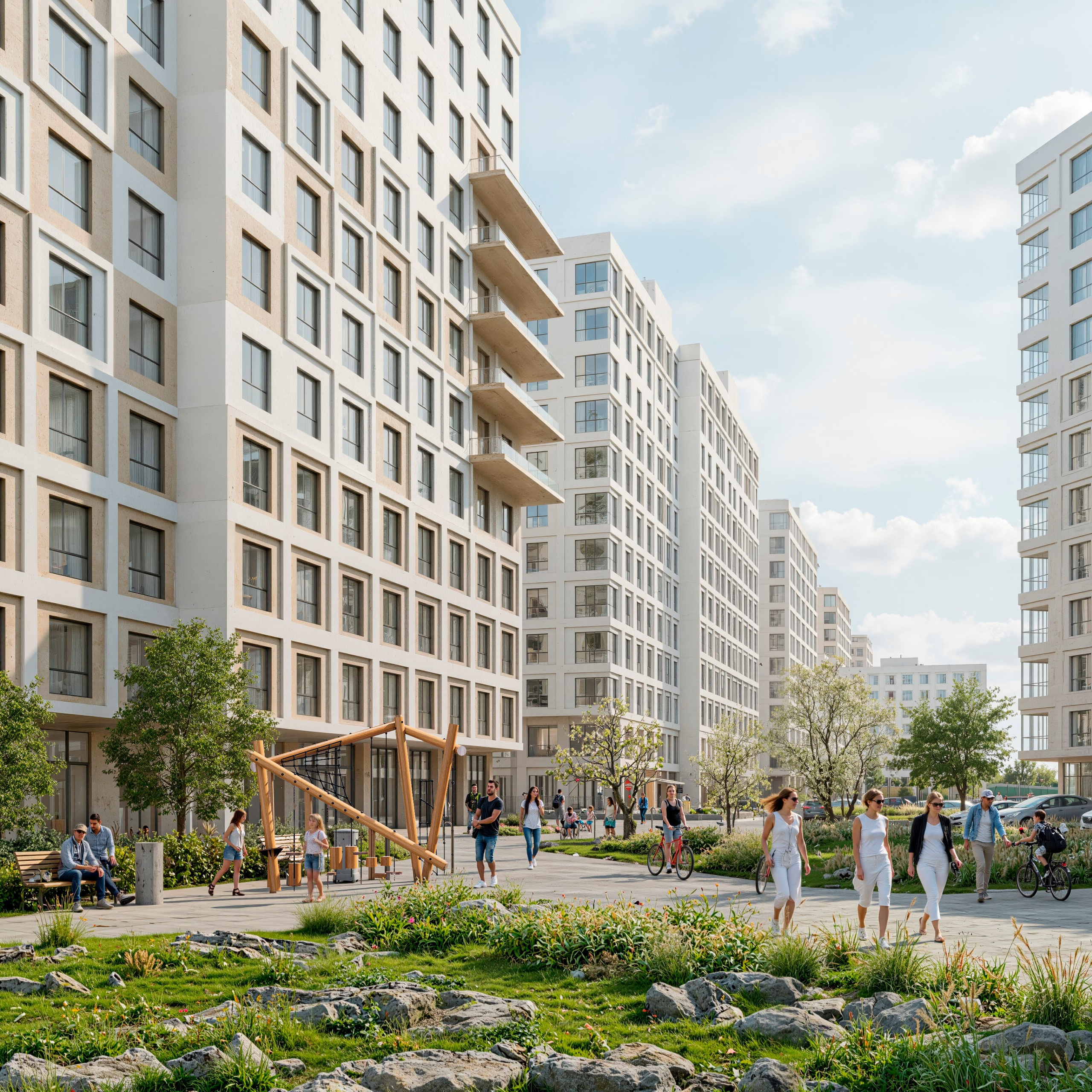 Город. Архитектор-визуализатор Ян Манжос