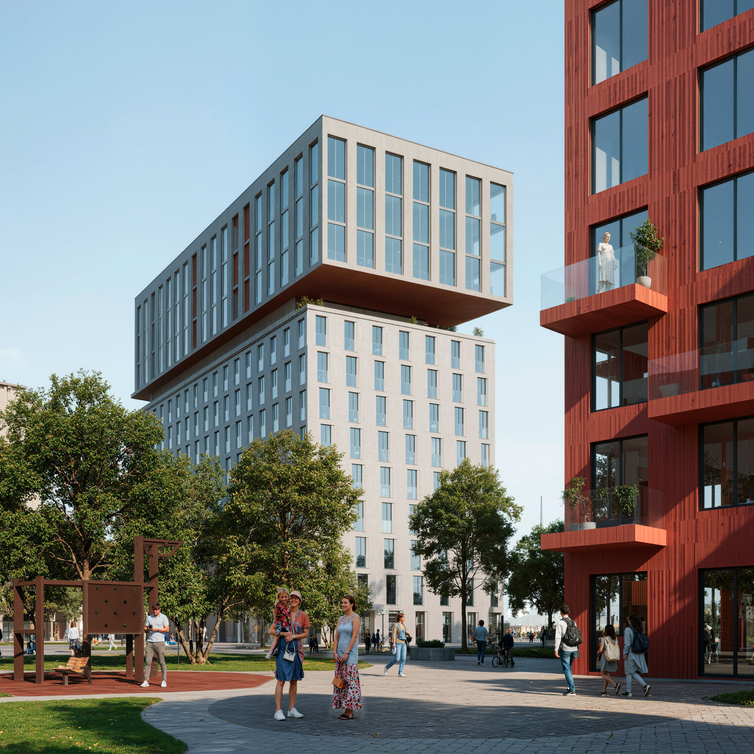 Город. Архитектор-визуализатор Ян Манжос