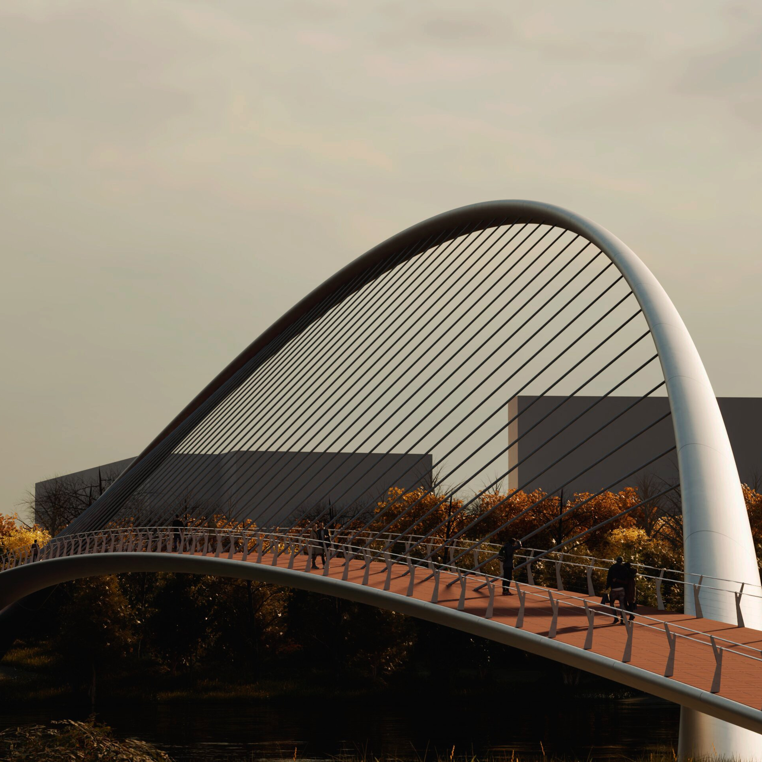 Мост. Архитектор-визуализатор Ян Манжос