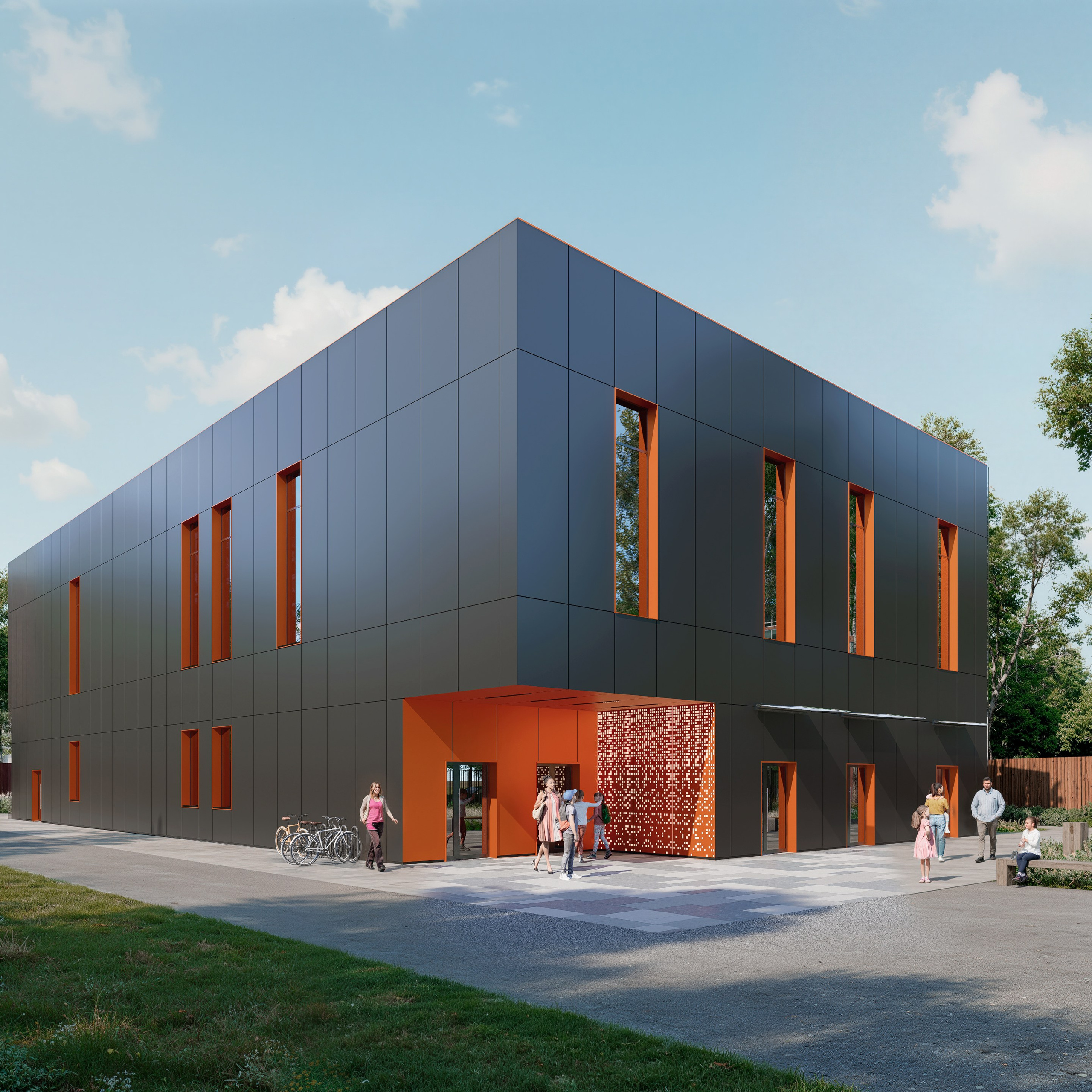 Танцевальный зал. Архитектор-визуализатор Ян Манжос