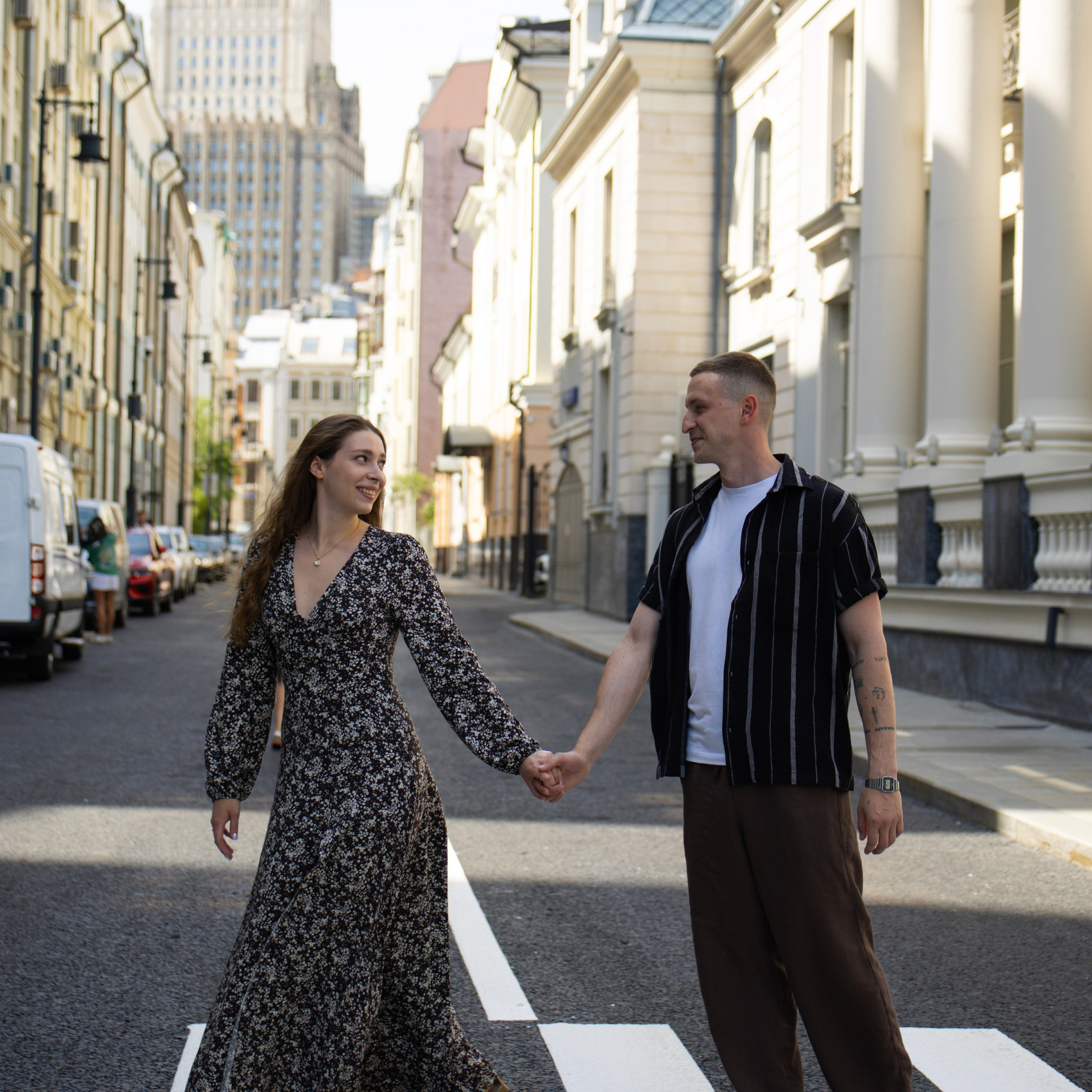 Фотосессия Love Story Кривоарбатский переулок