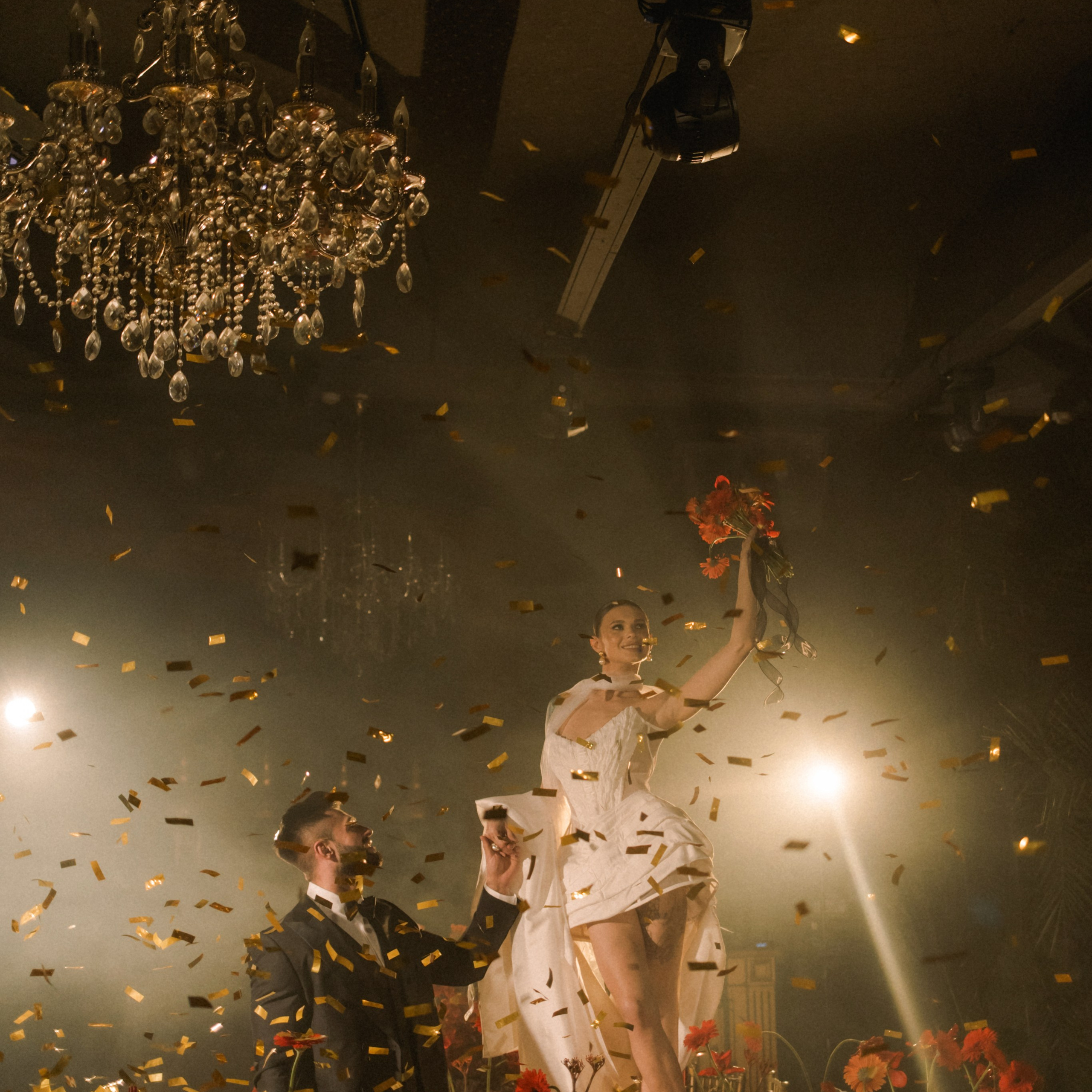 Красивая свадьба в Красном цвете