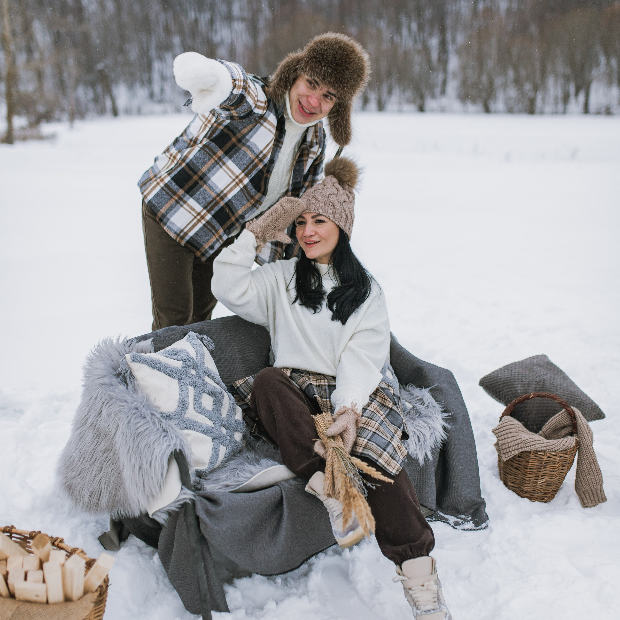 Снежные объятия