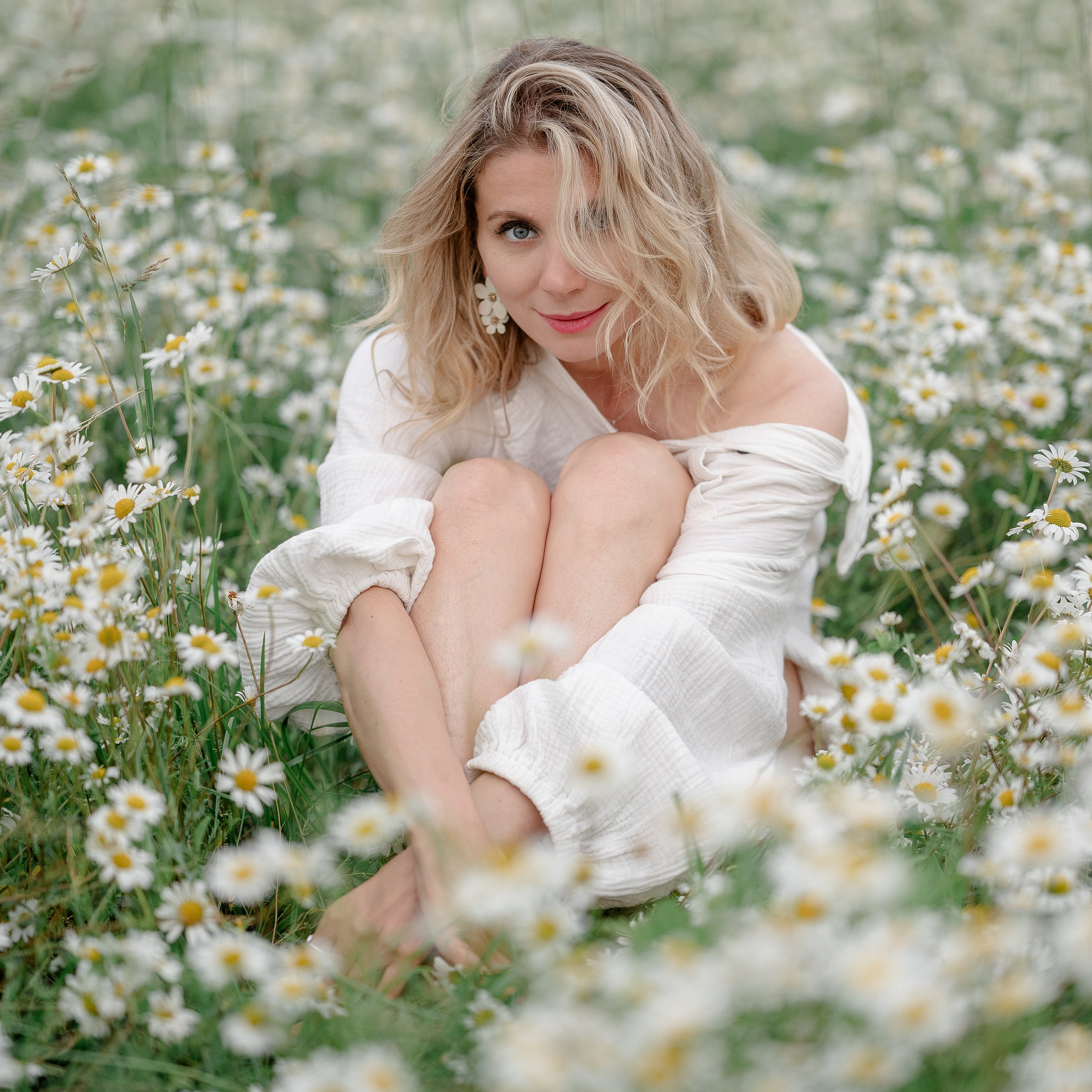 Поле ромашек